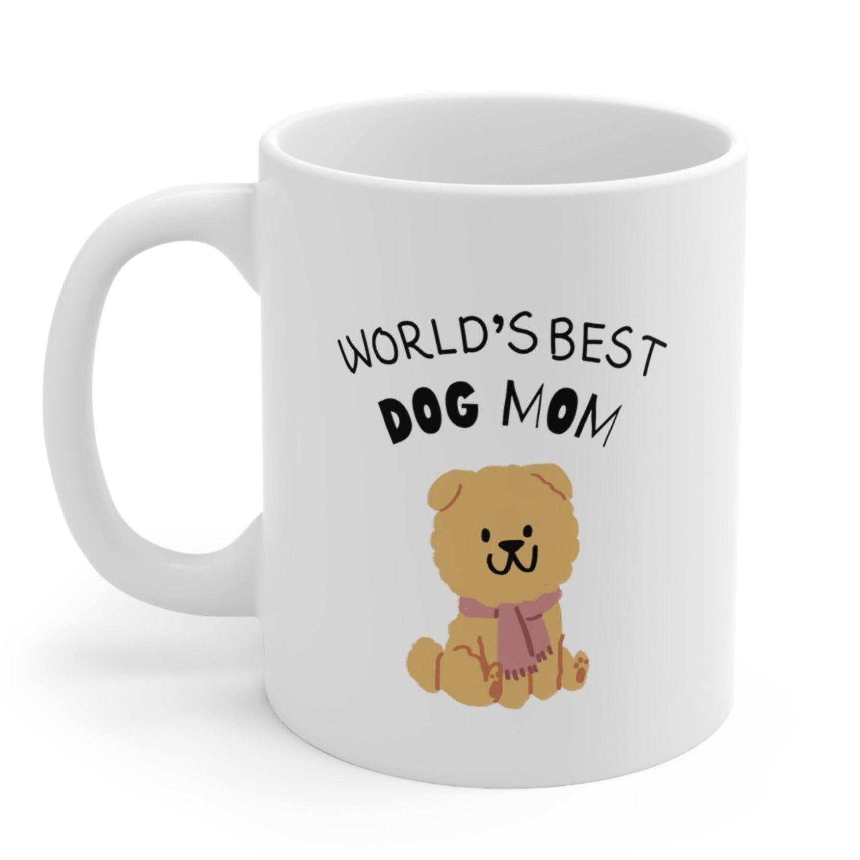 World&amp;#39;s Best Dog Mom Novelty Mug