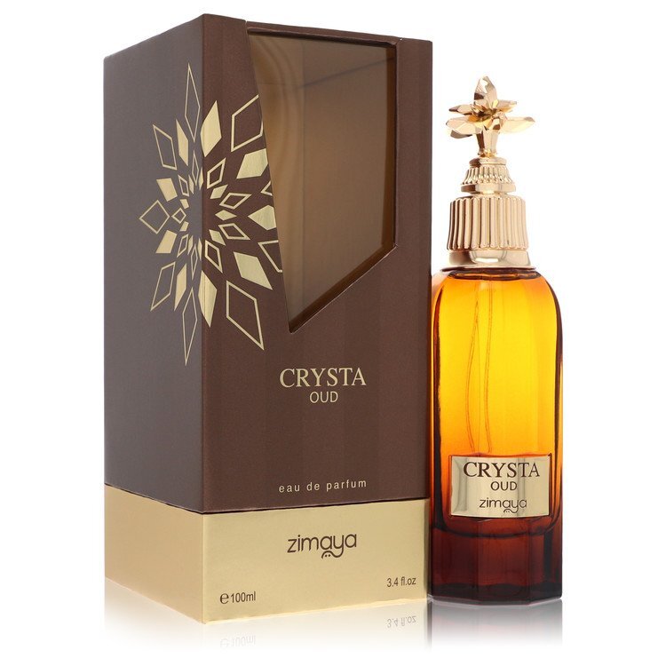 Afnan Zimaya Crysta Oud Eau De Parfum Spray (Unisex) 3.4 oz