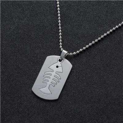 Stainless Steel Men's Necklace - Durable and Stylish Accessory