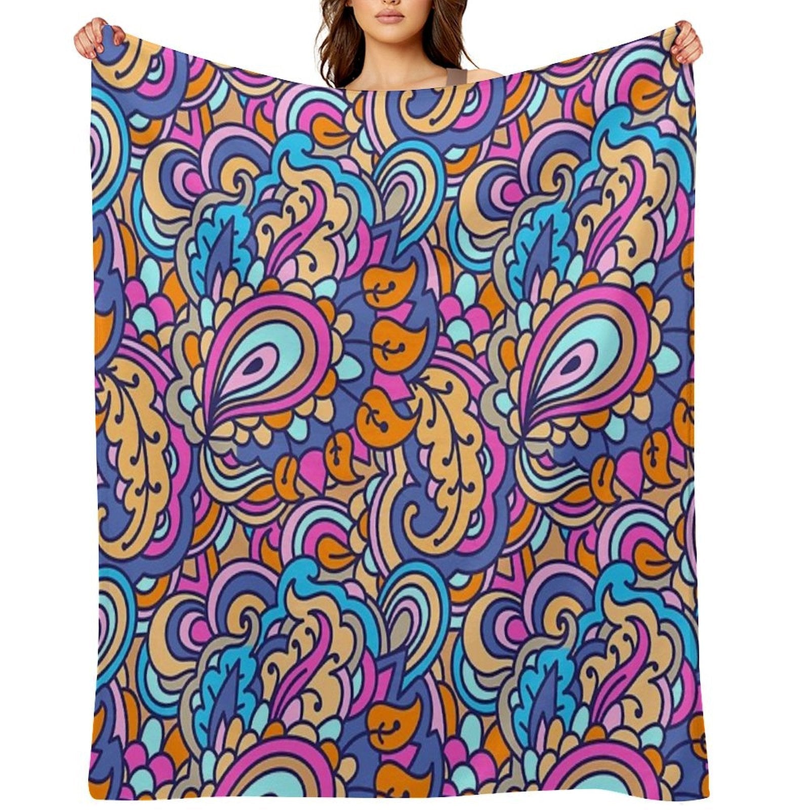 Abstract Pattern 3 Throw Blanket