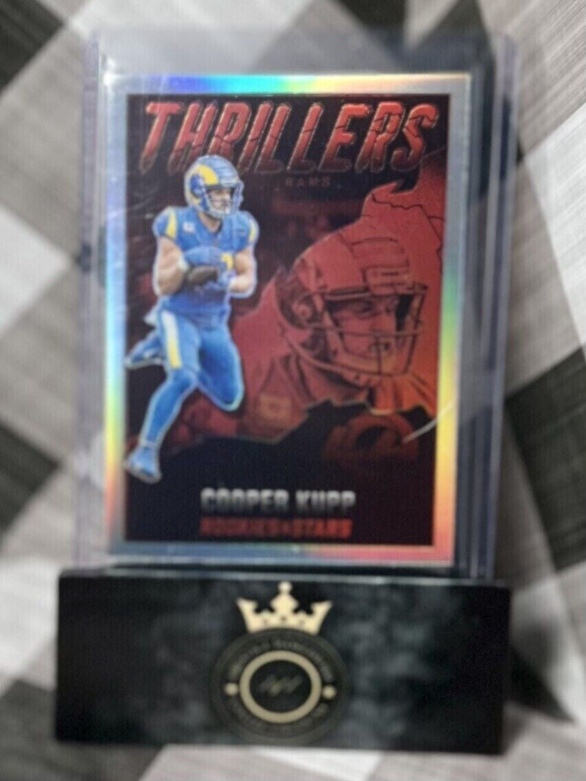 Cooper Kupp 2022 Rookies &amp;amp; Stars Thrillers Silver Prizm #TH-13 LA Rams