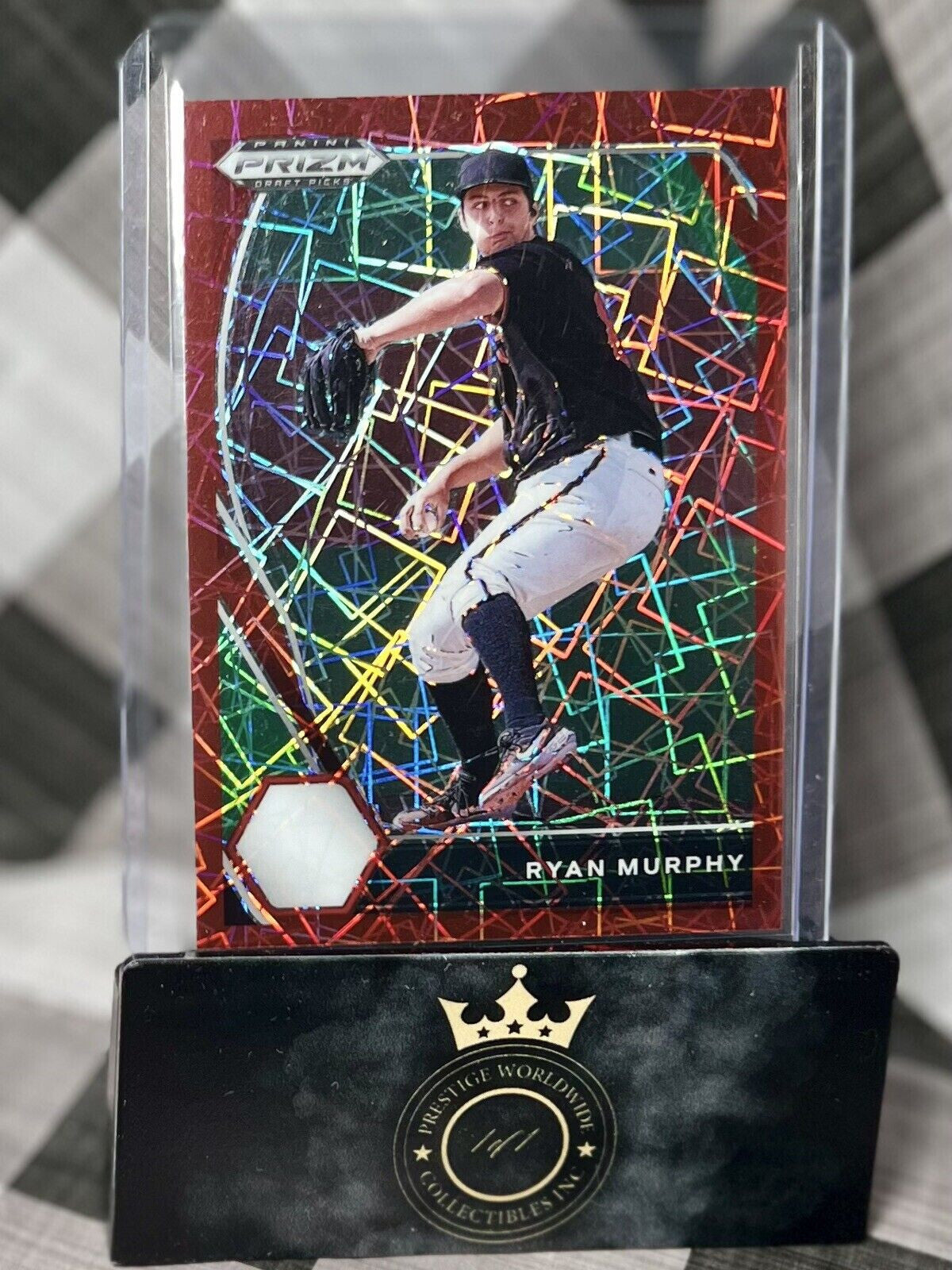 Ryan Murphy 2021 Panini Prizm Draft Picks Red Velocity Prizm #PDP2 - SF Giants