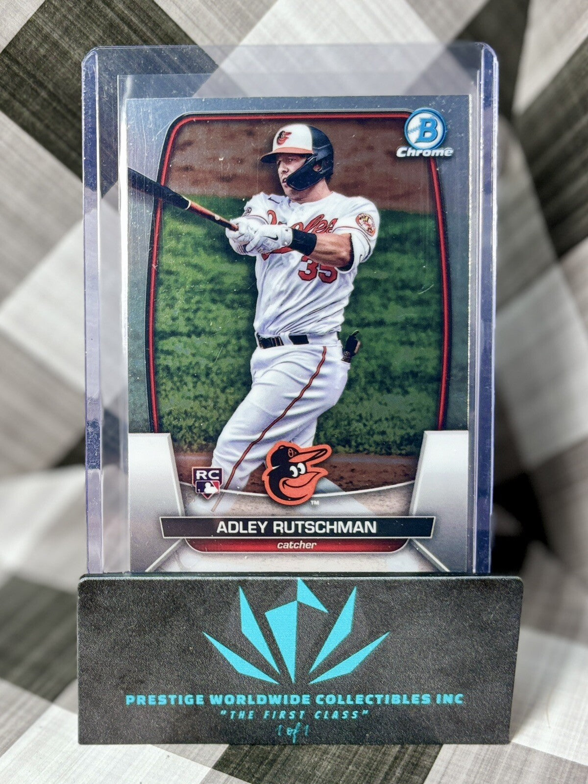 Adley Rutschman 2023 Bowman Chrome Rookie #17 Baltimore Orioles RC