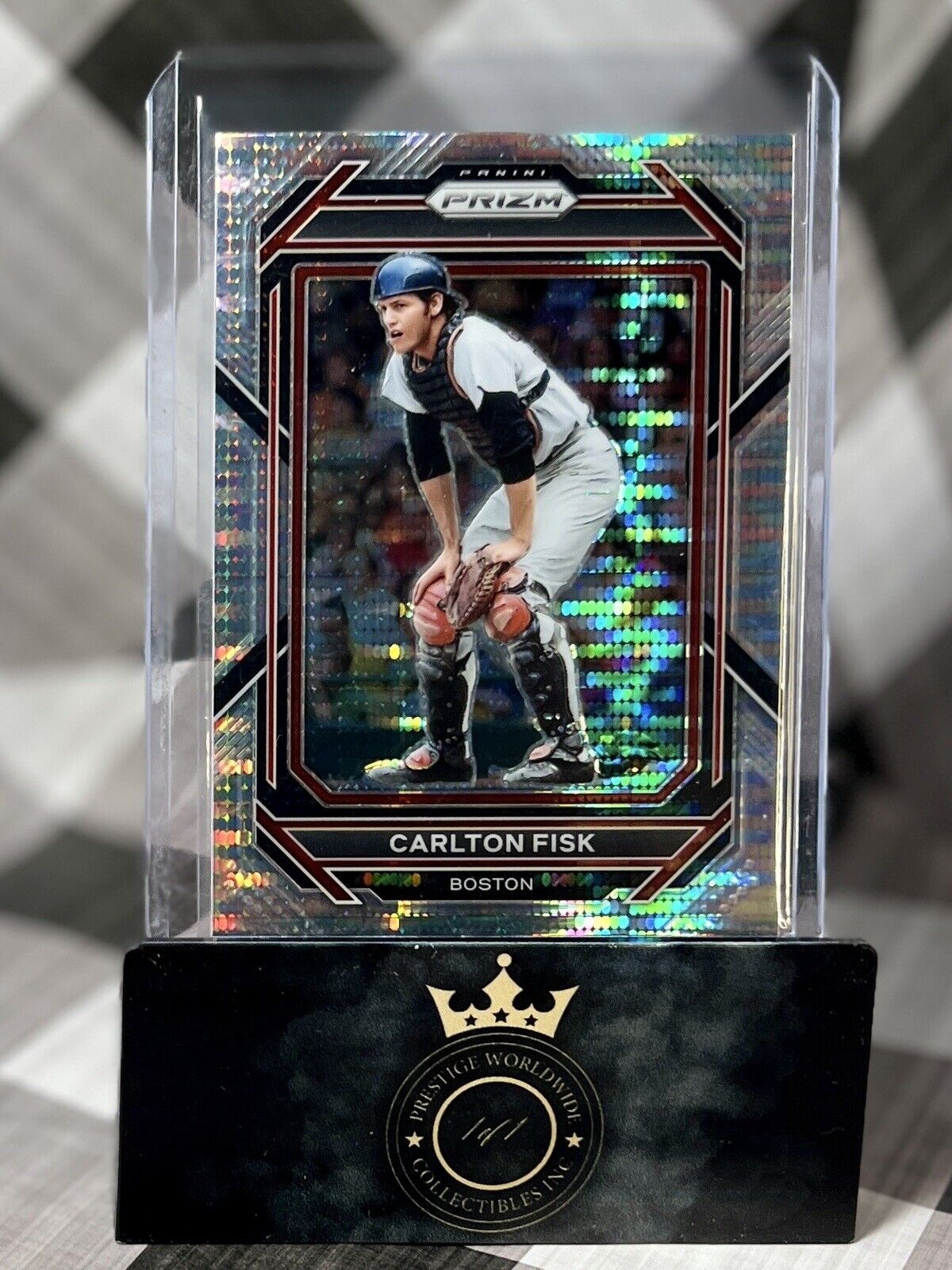 🔥 Carlton Fisk 2023 Panini Prizm Pulsar Prizm #112 - Boston Red Sox🔥