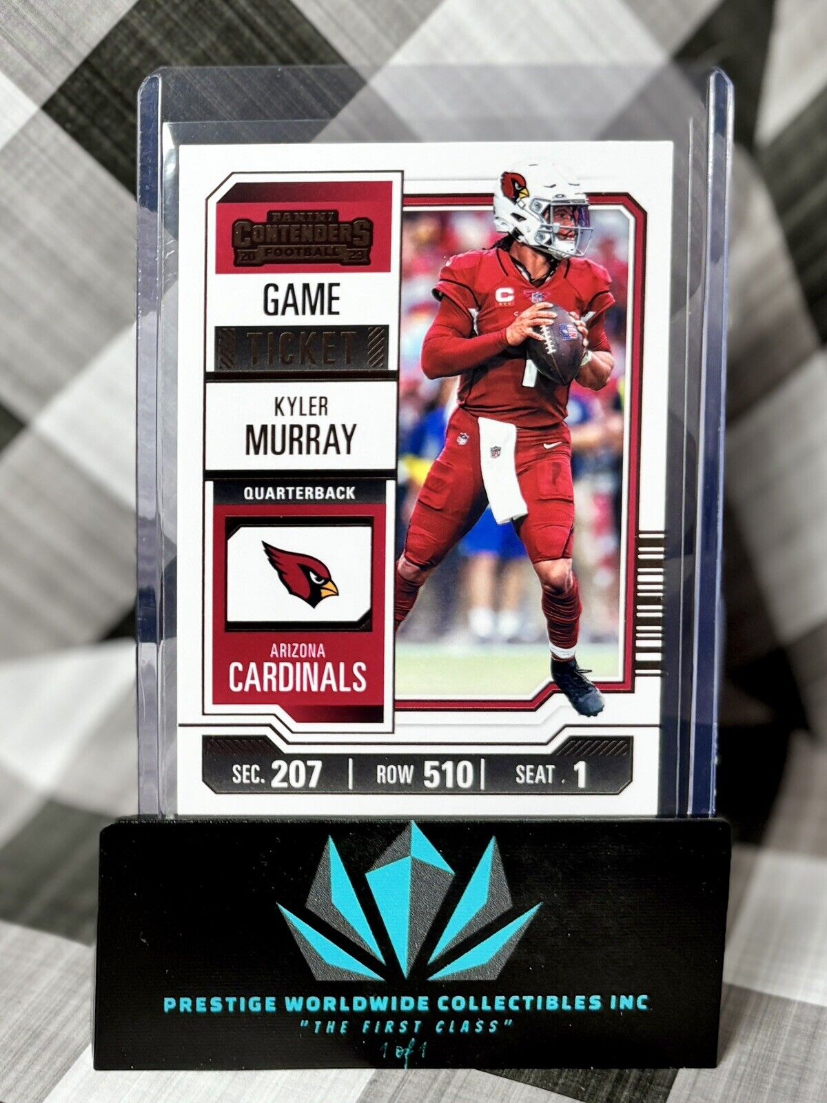 Kyler Murray 2023 Panini Contenders Bronze Season Ticket #3 Arizona Cardinals
