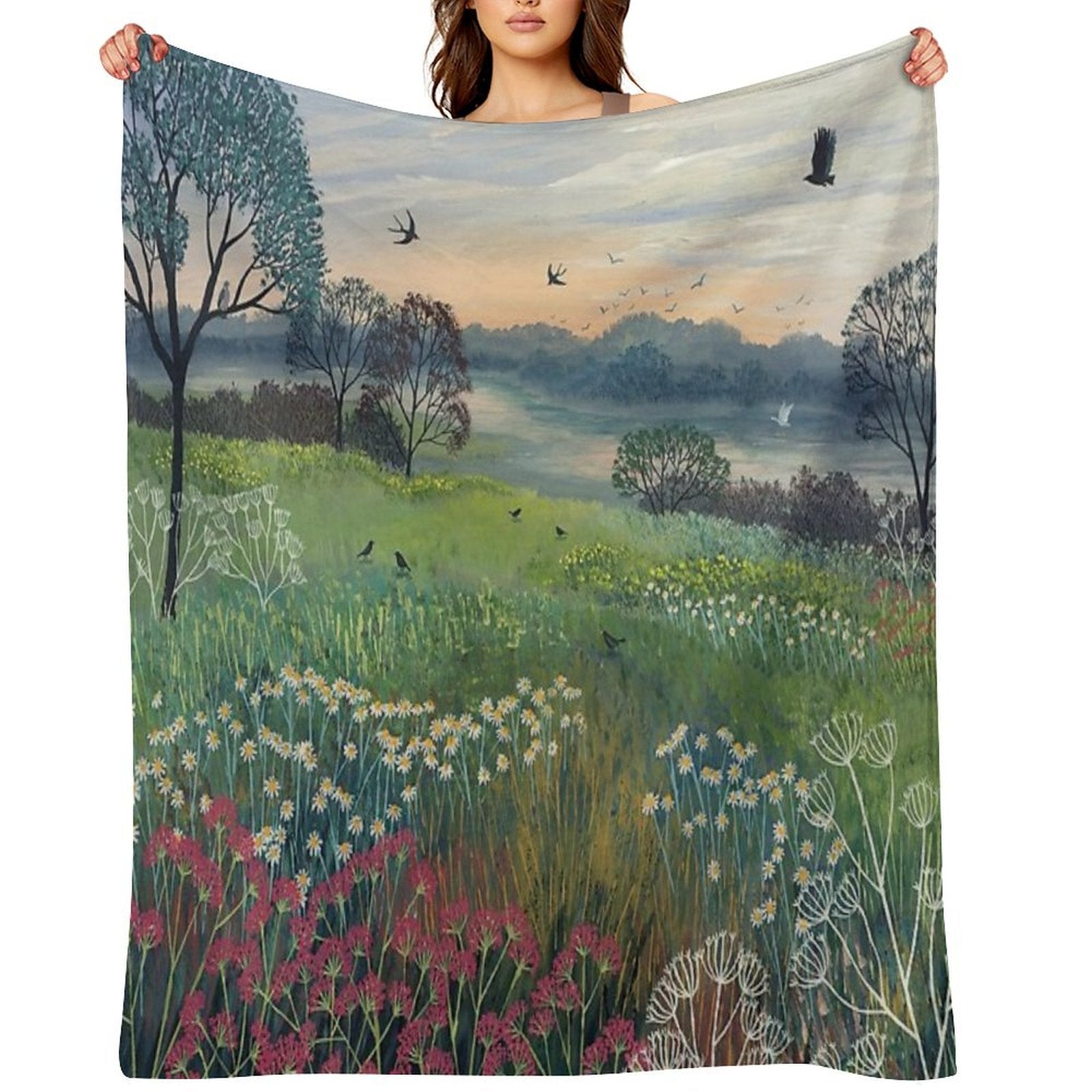 Summer&amp;#39;s Eve Throw Blanket