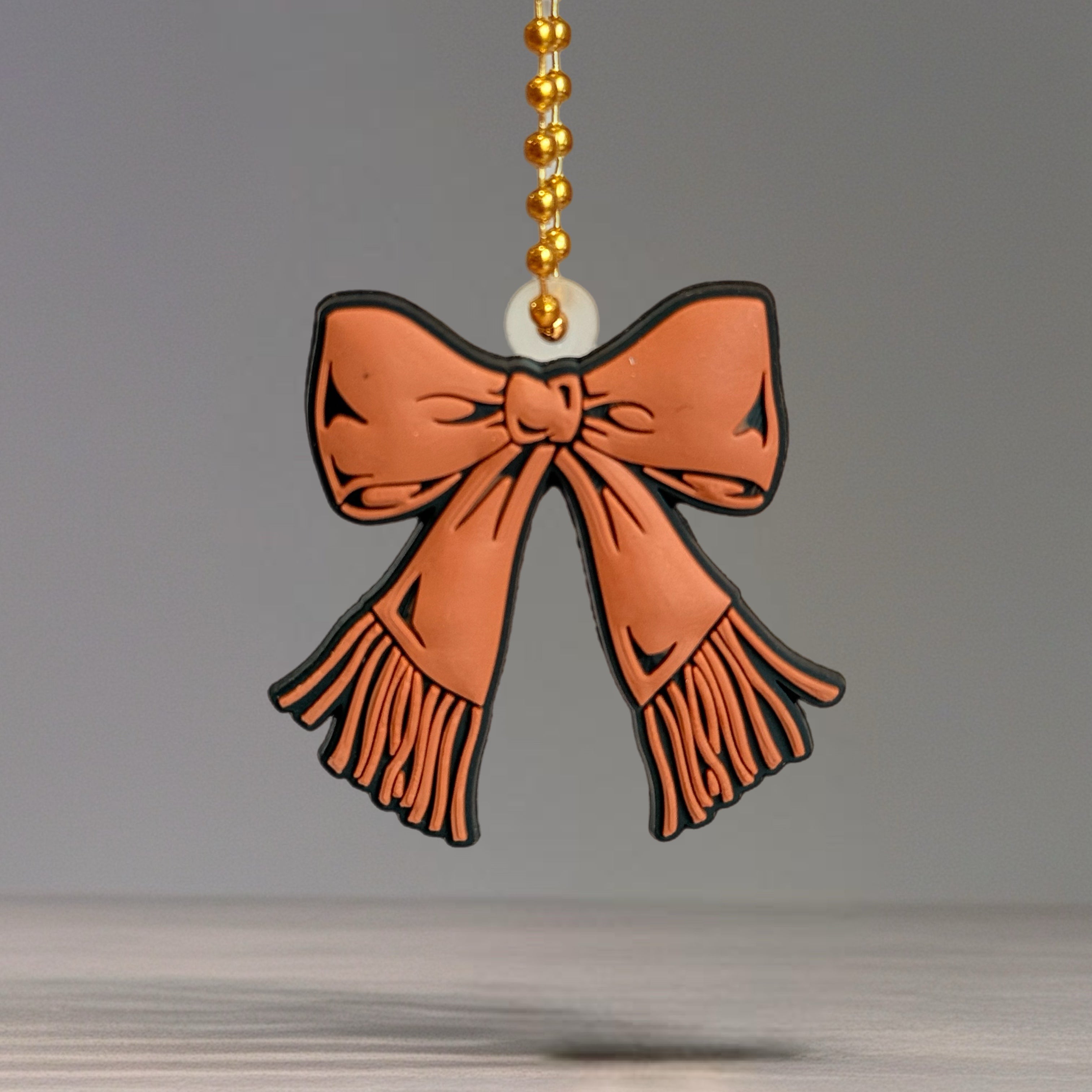 COWGIRL BOW CHARM - TUMBLER HANDLE CHARM