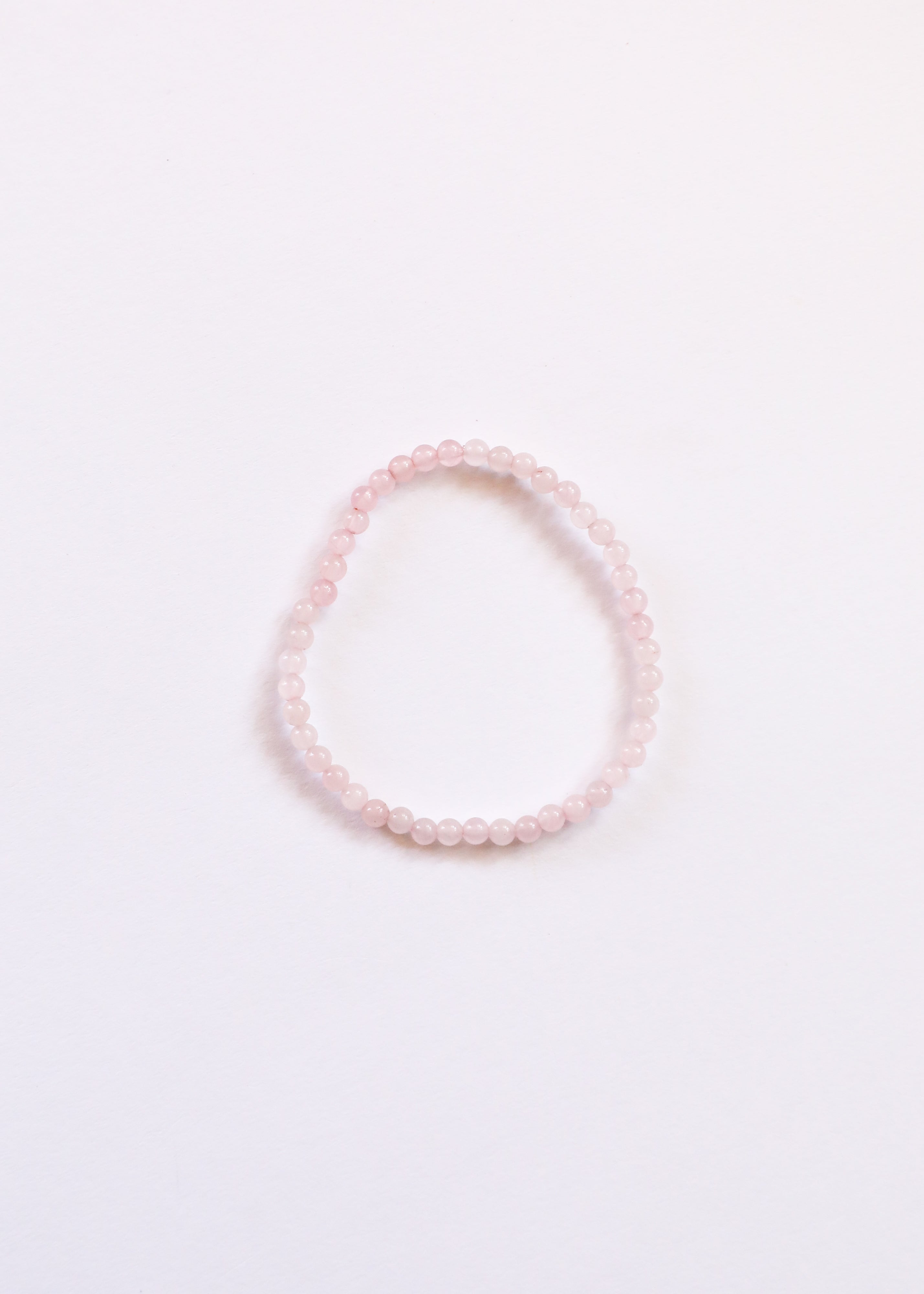 Polished Rose Quartz || Adult Bracelet