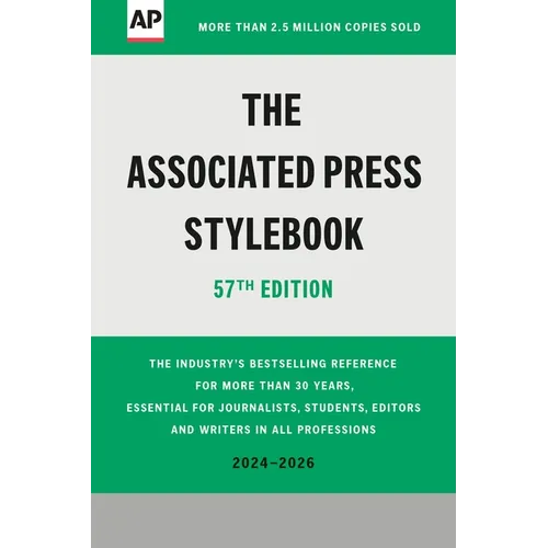 The Associated Press Stylebook: 2024-2026 - Paperback