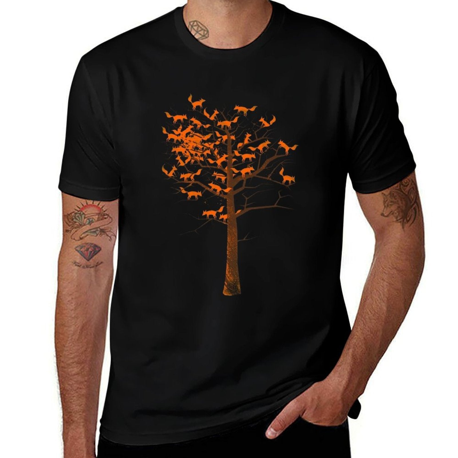 Blazing Fox Tree  Graphic-printed T-Shirt