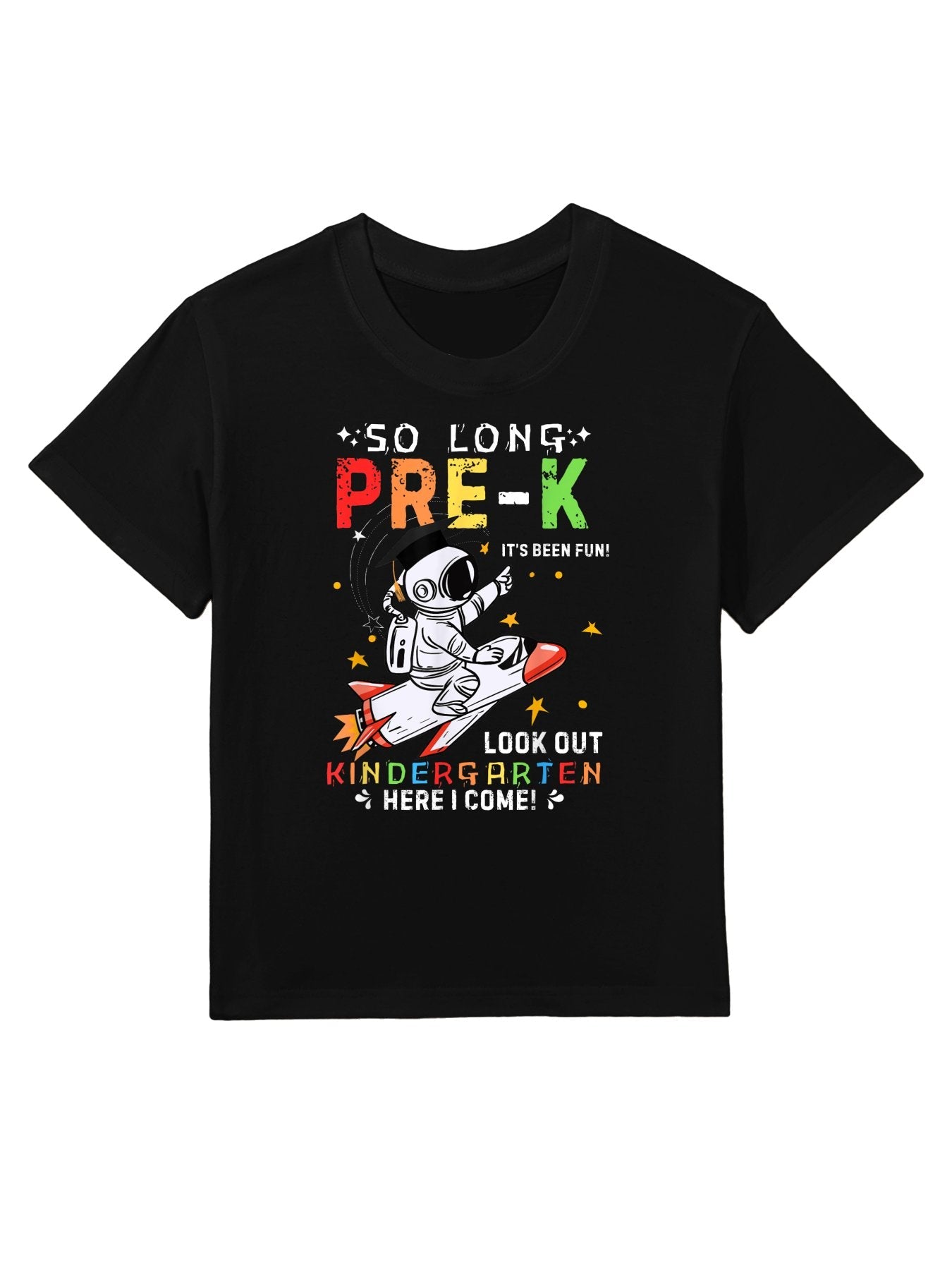 Pre-k Graduate Pre K Graduation Rocket Astronaut Kid Boys Kids T-Shirt