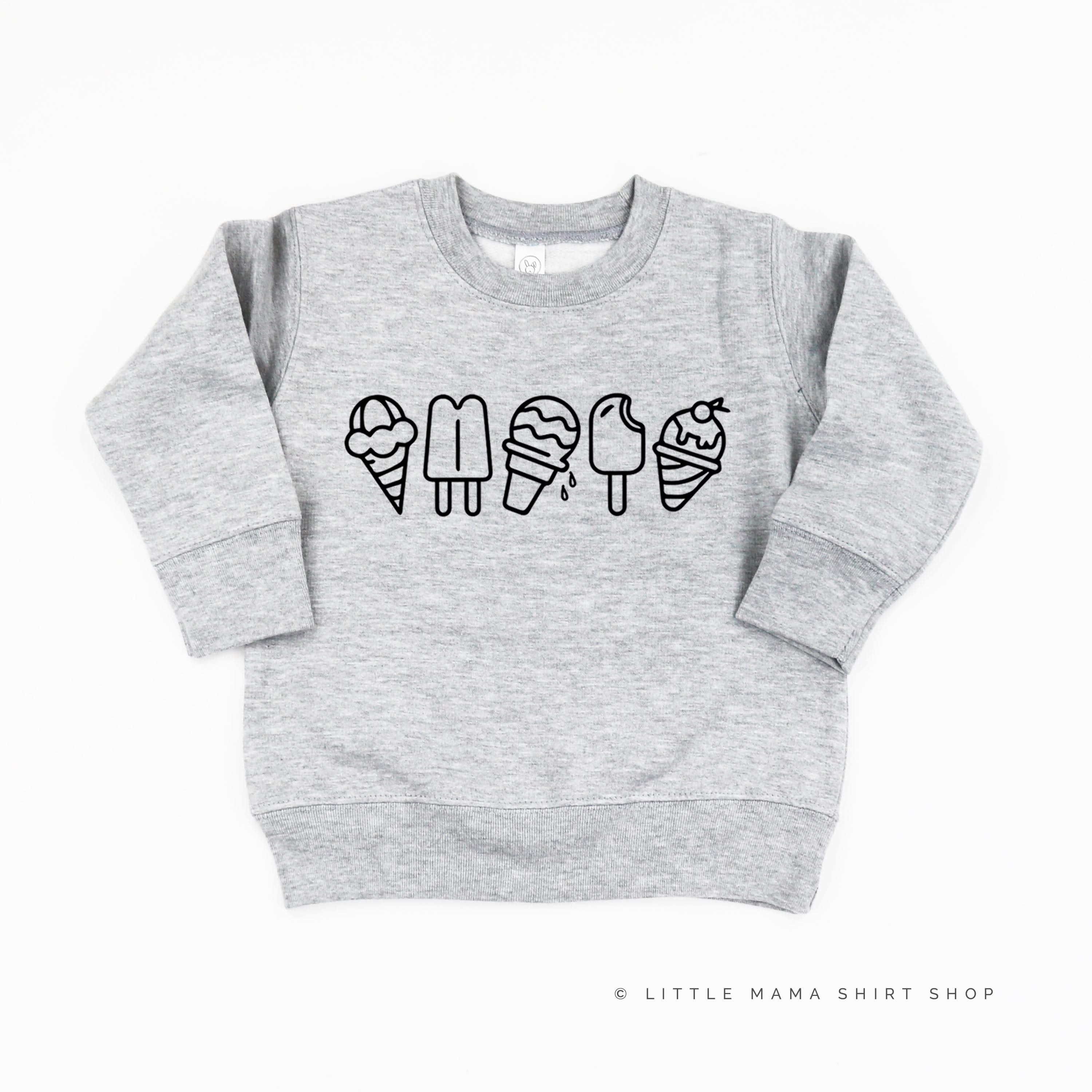 5 ACROSS ICE CREAM - Child Sweater