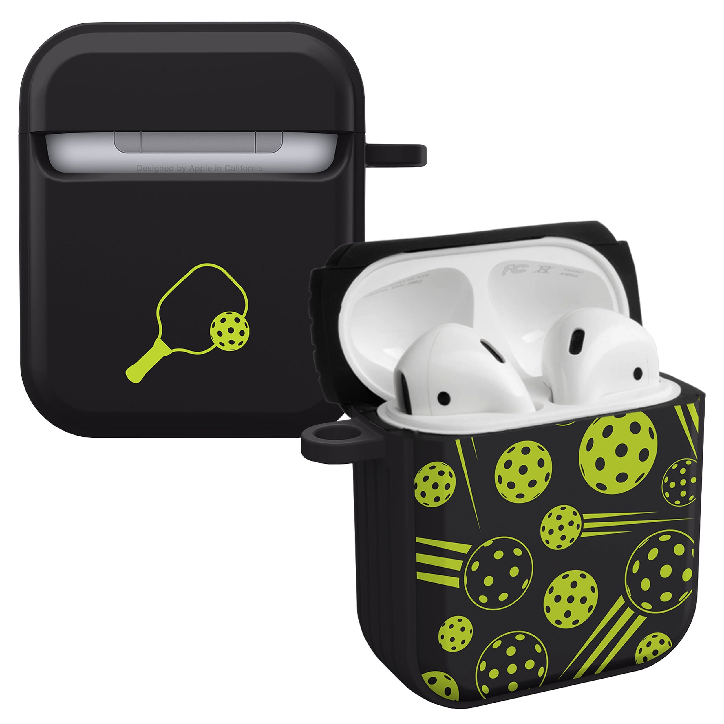 Pickleball HDX Apple AirPods Gen 1 &amp;amp; 2 Case Cover