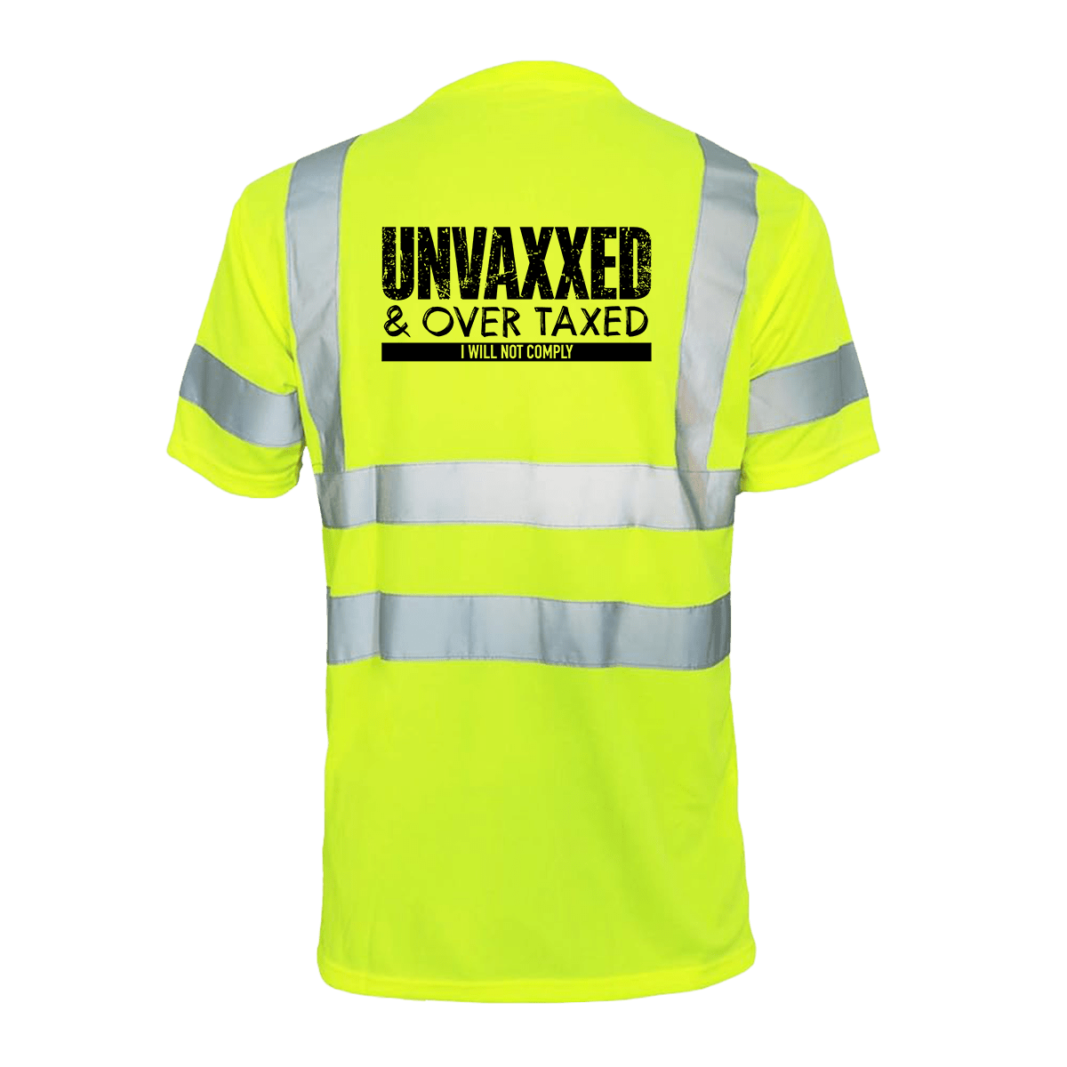 Over Taxxed - Reflective Safety T-Shirt