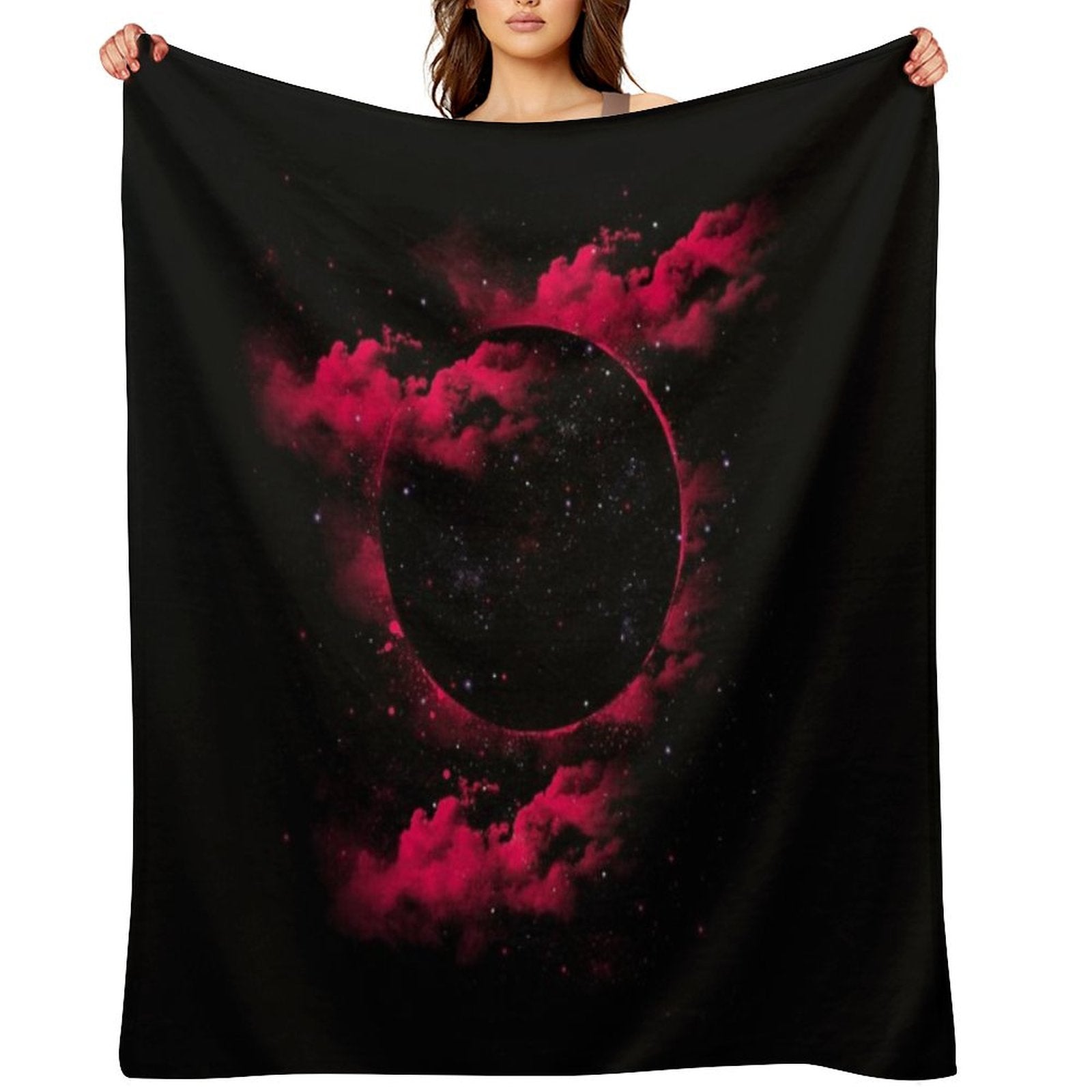 Black Hole Throw Blanket