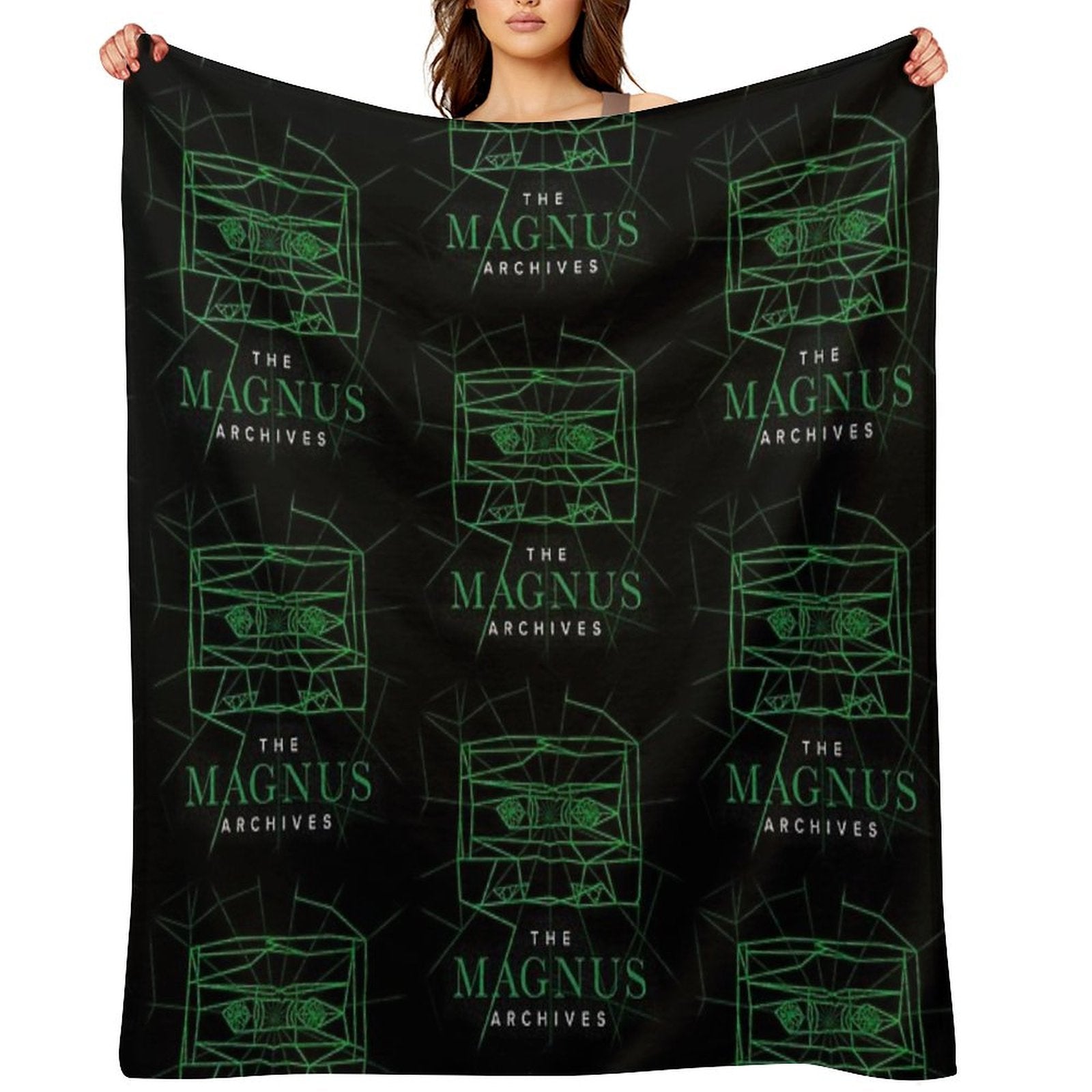 [Transparent] The Magnus Archives Logo (Season 5) Throw Blanket