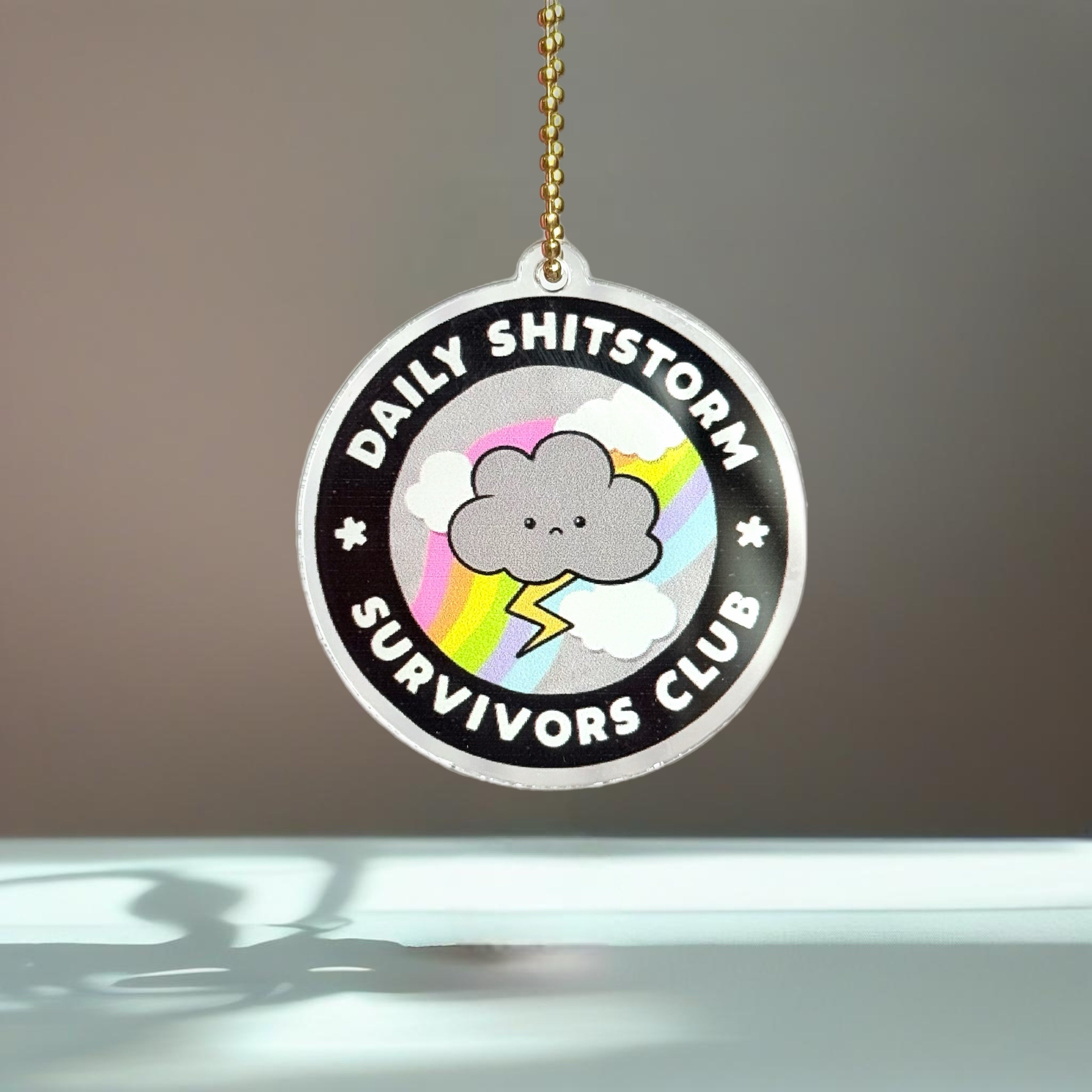 Shit Show Survivor Charm - Tumbler Handle Charm