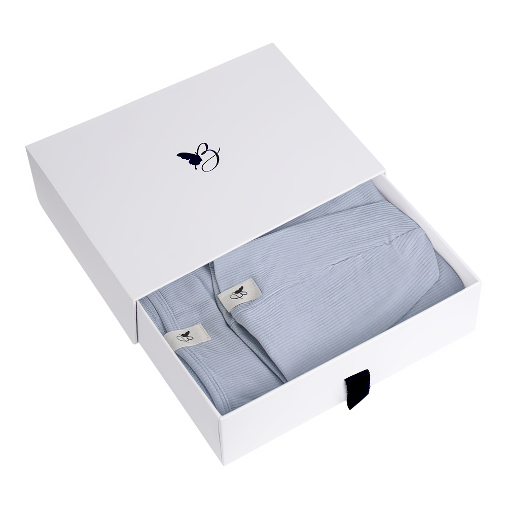 Bebe Bella Ribbed Blanket &amp;amp; Hat Set