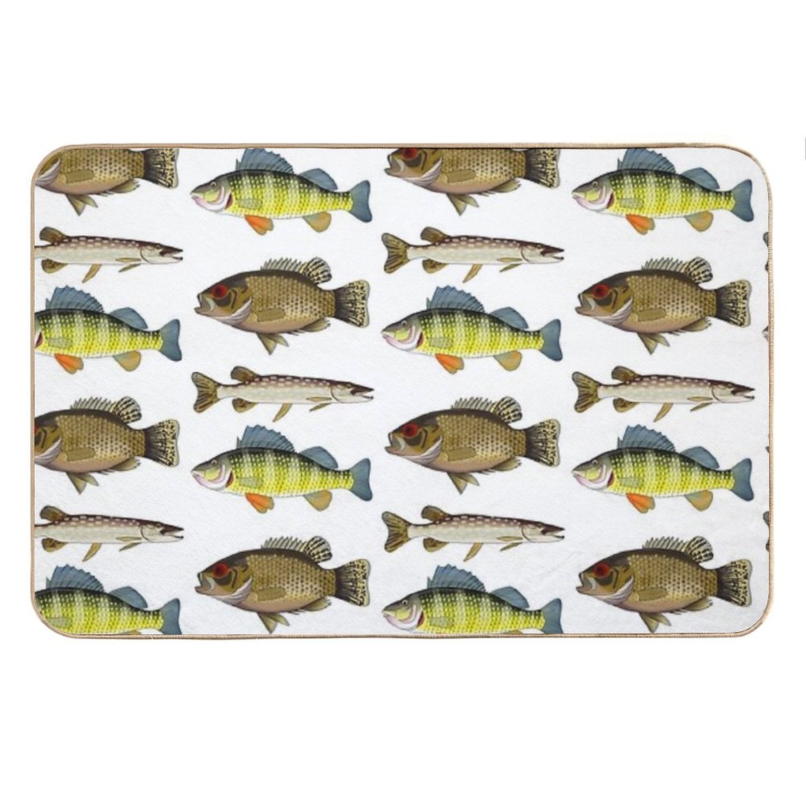 Lake Fish Trio Bath Mat