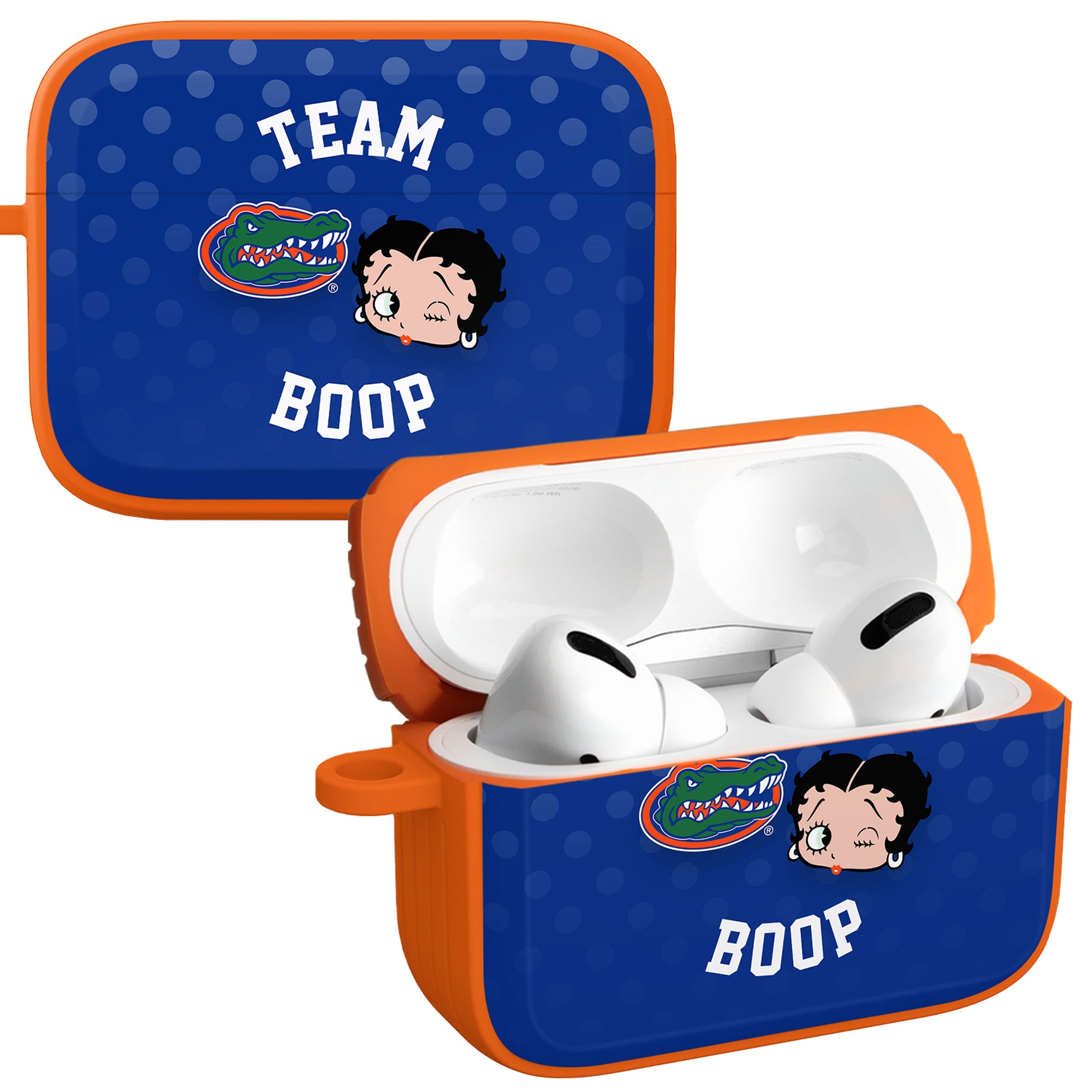 Florida Gators X Betty Boop HDX Apple AirPods Pro 1 &amp;amp; 2 Case Cover