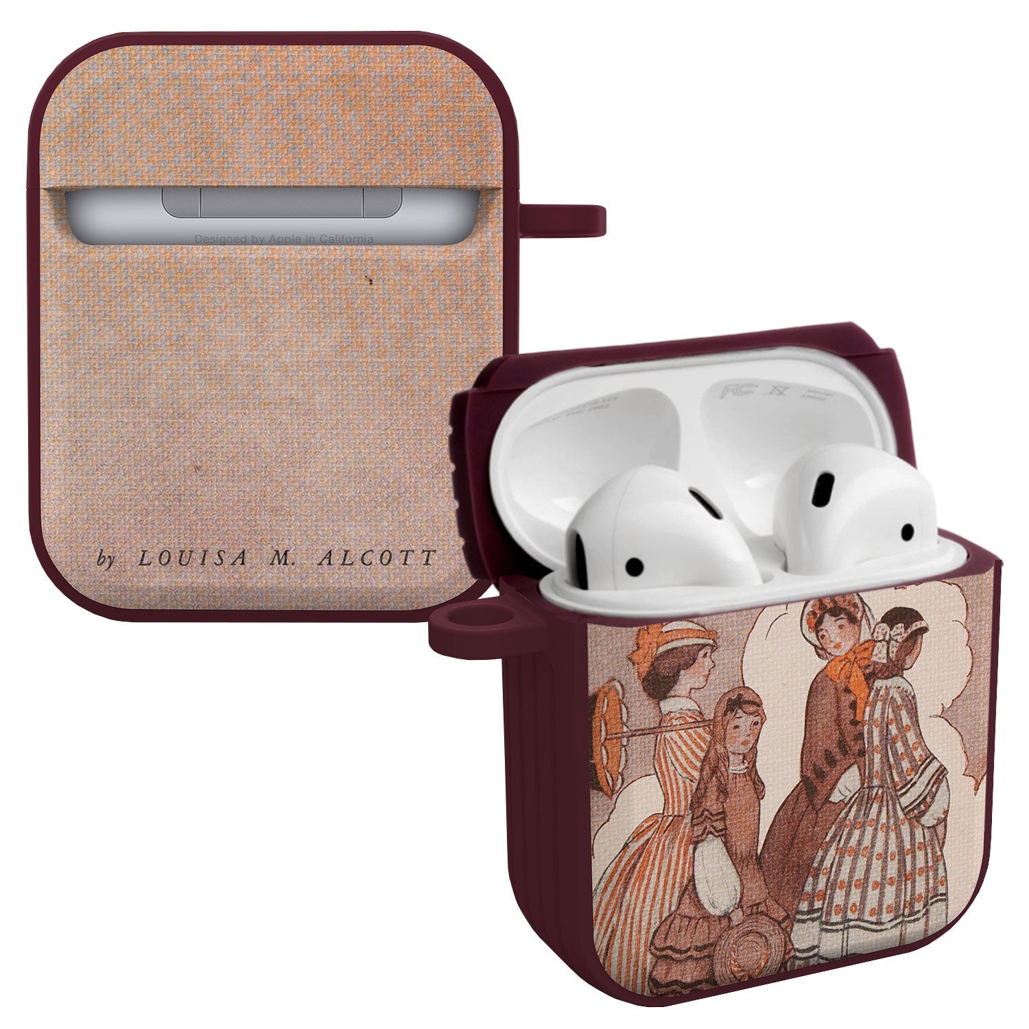 Classic Books HDX Apple AirPods Gen 1 &amp;amp; 2 Case Cover