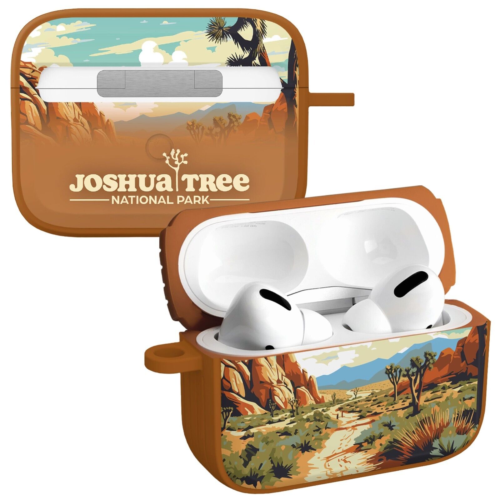 National Parks Joshua Tree HDX Apple Airpods Pro 1 &amp;amp; 2 Case Cover