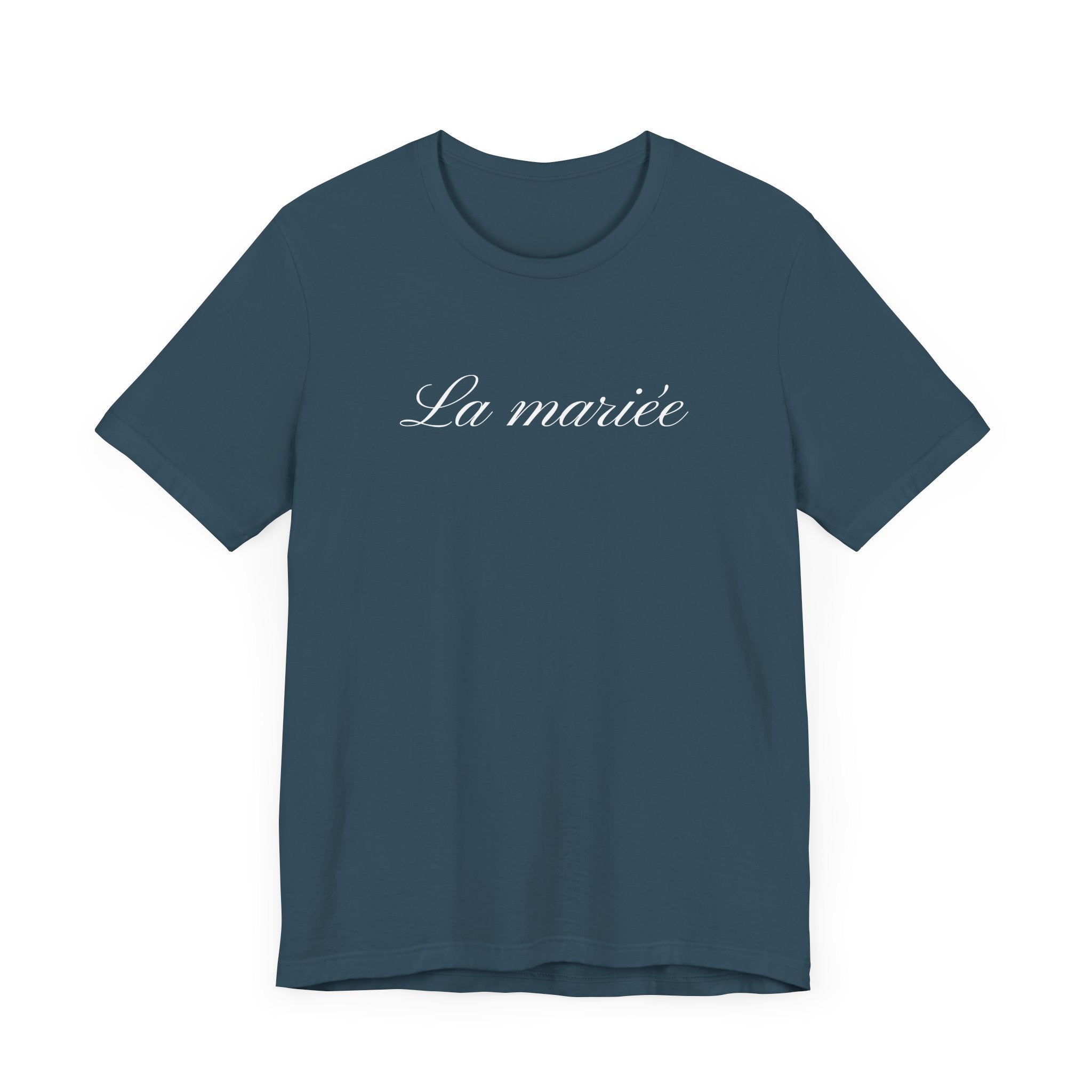 La mariée bride T-Shirt, Wedding Tee, Bridal Party Shirt
