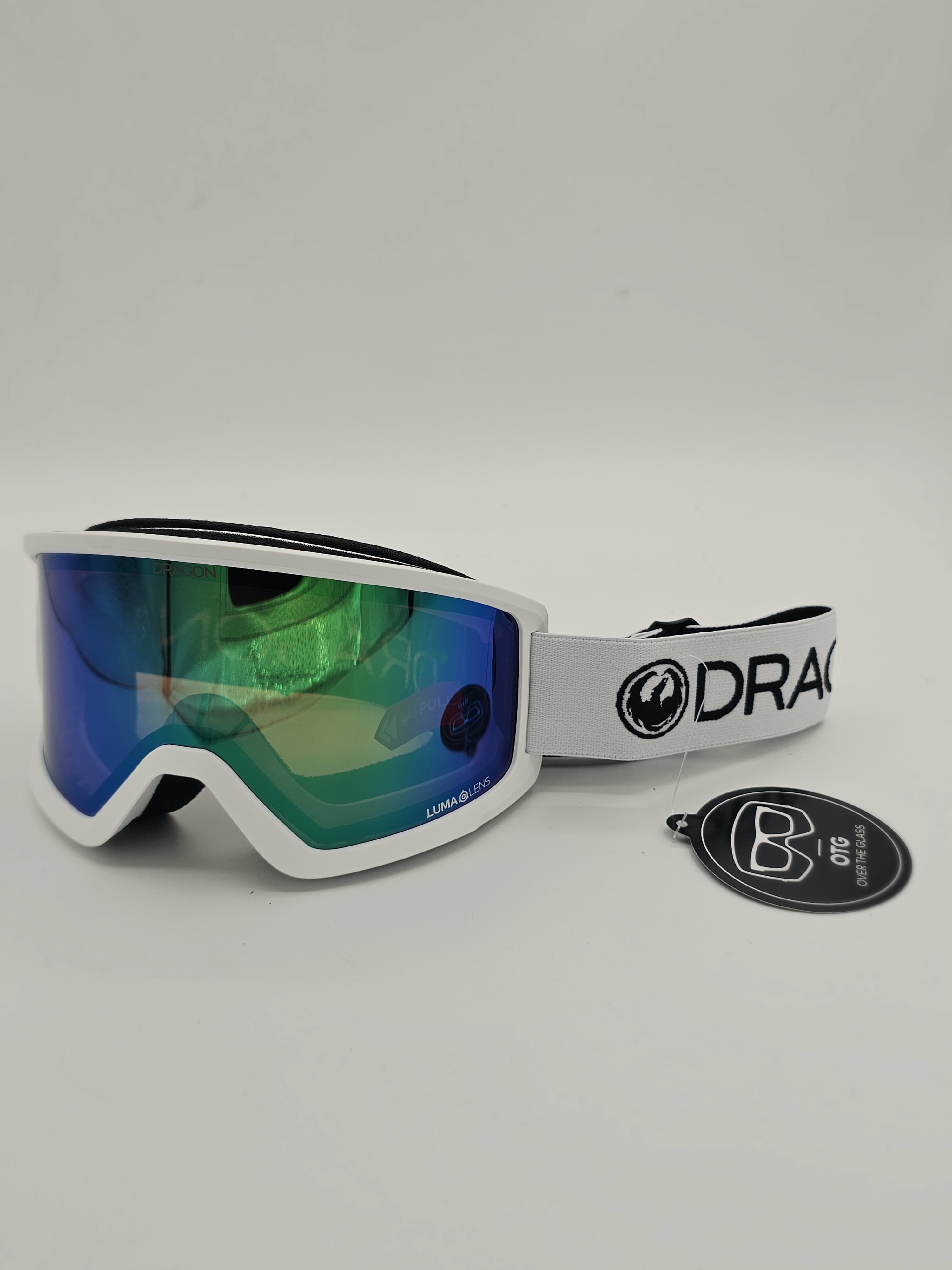 DRAGON PXV Goggles LumaLens Bonus Lens Included DX3-WHITE/LLGREENION