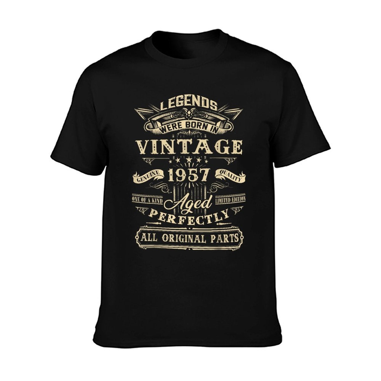 68th Birthday Gift For Legends Born 1957 68 Yrs Old Vintage T-Shirt