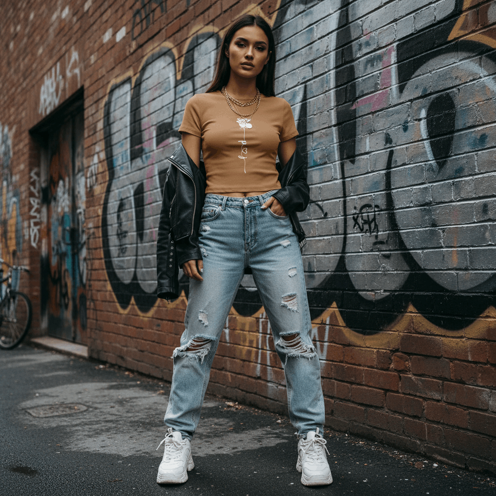 PrettyJunkie Flex Crop Tee – Bodycon Energy