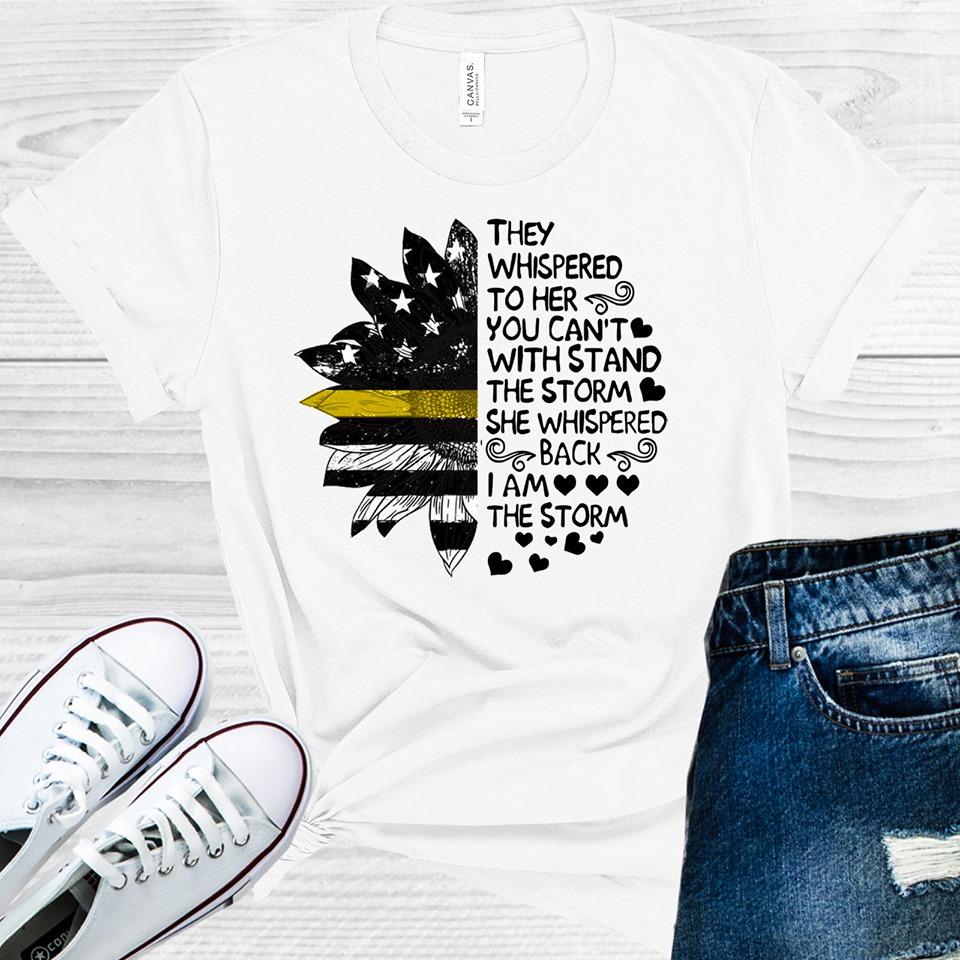 Thin Yellow Line Sunflower Graphic Tee