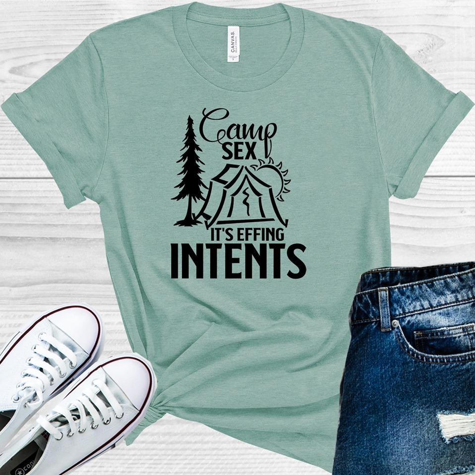Camp Sex It&amp;#39;s Effing Intents Graphic Tee