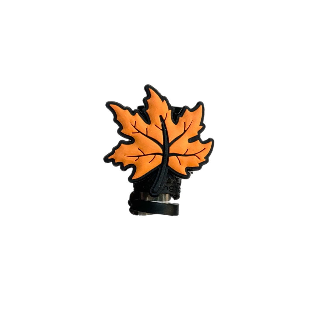 FALL LEAF STRAW TOPPER