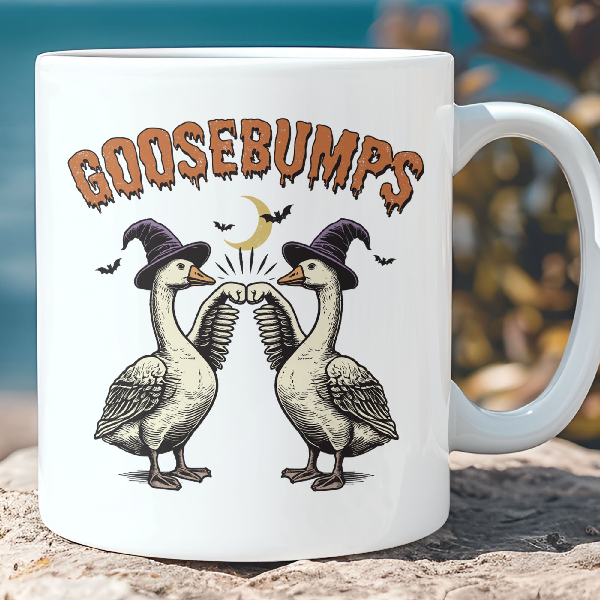 Goosebumps Mug, Funny Halloween Mug, Fall Halloween Season Mug, Halloween Mug T1329
