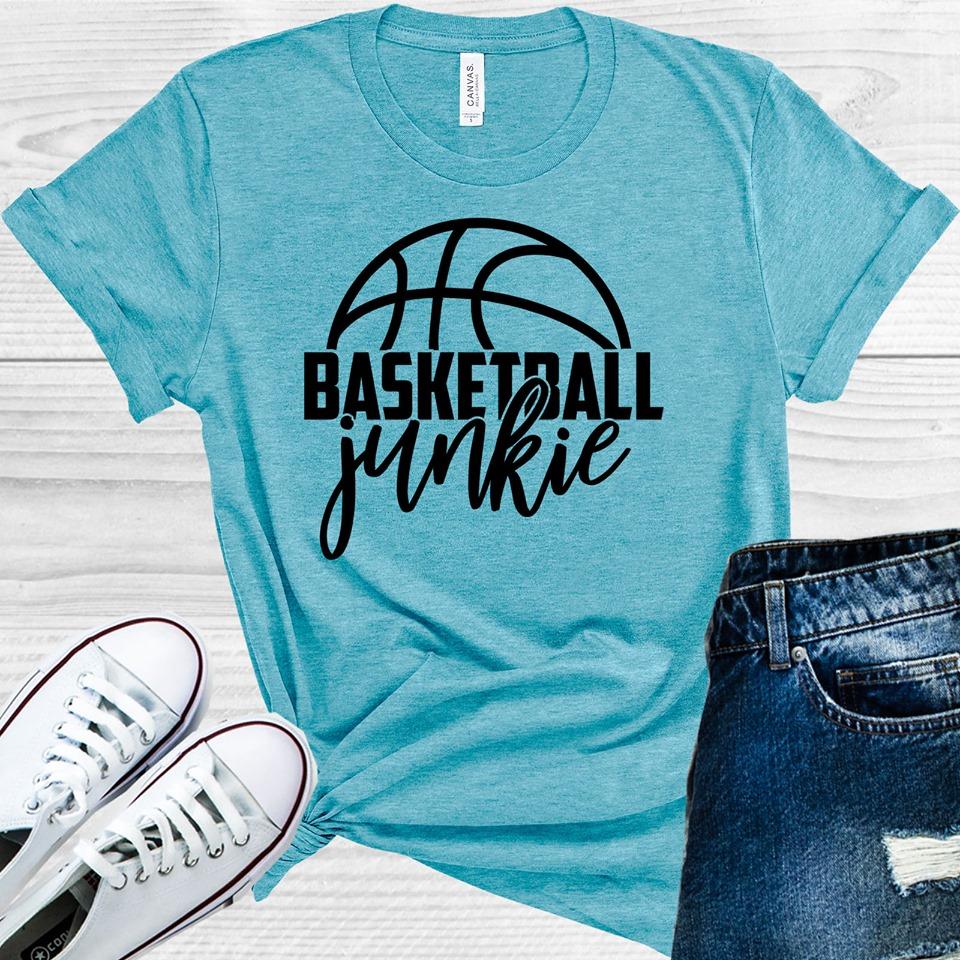Basketball Junkie Graphic Tee