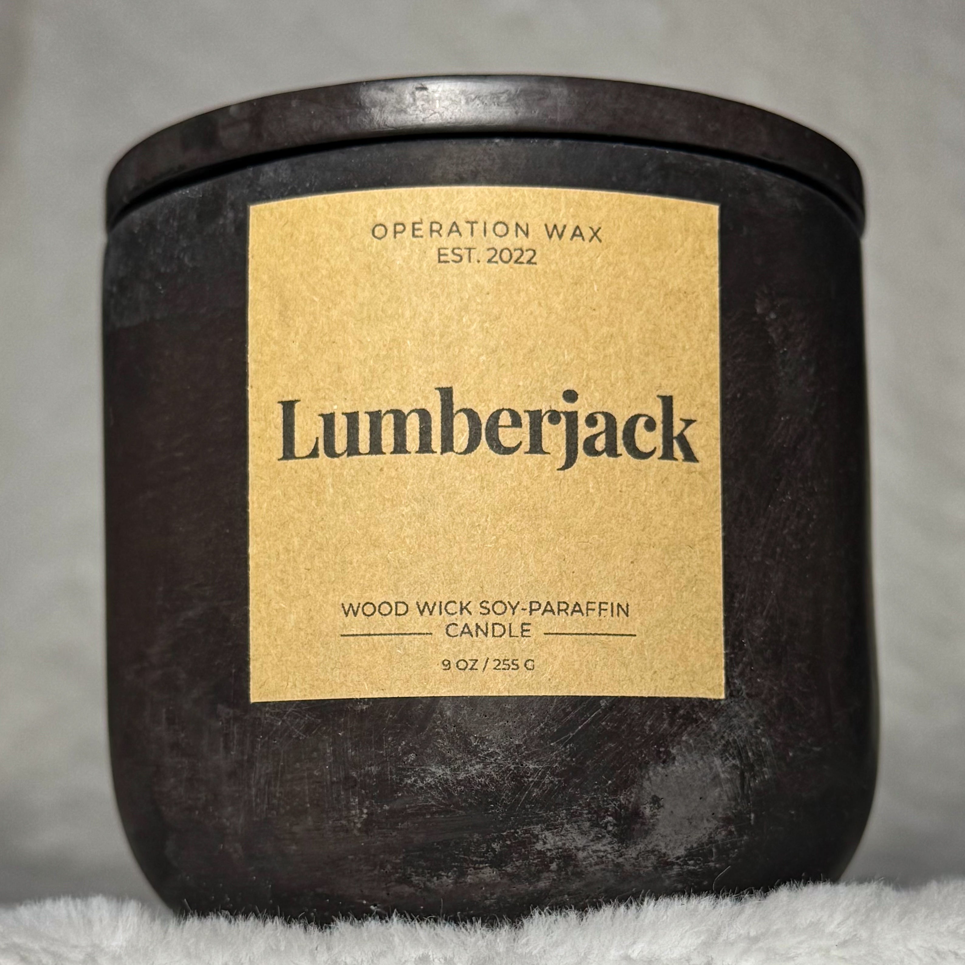 Lumberjack Candle