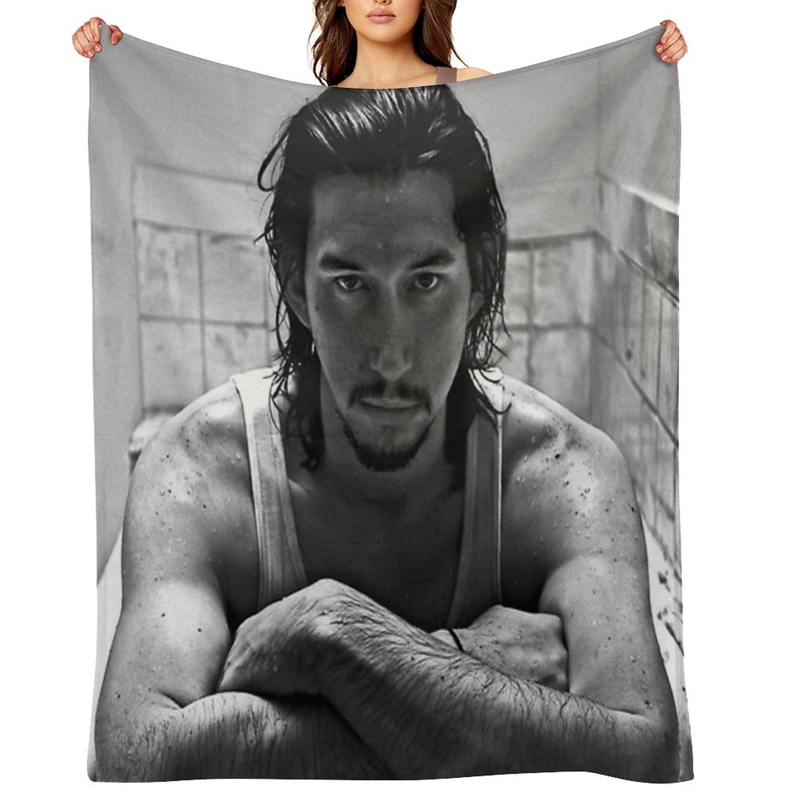 Adam Driver Throw Blanket