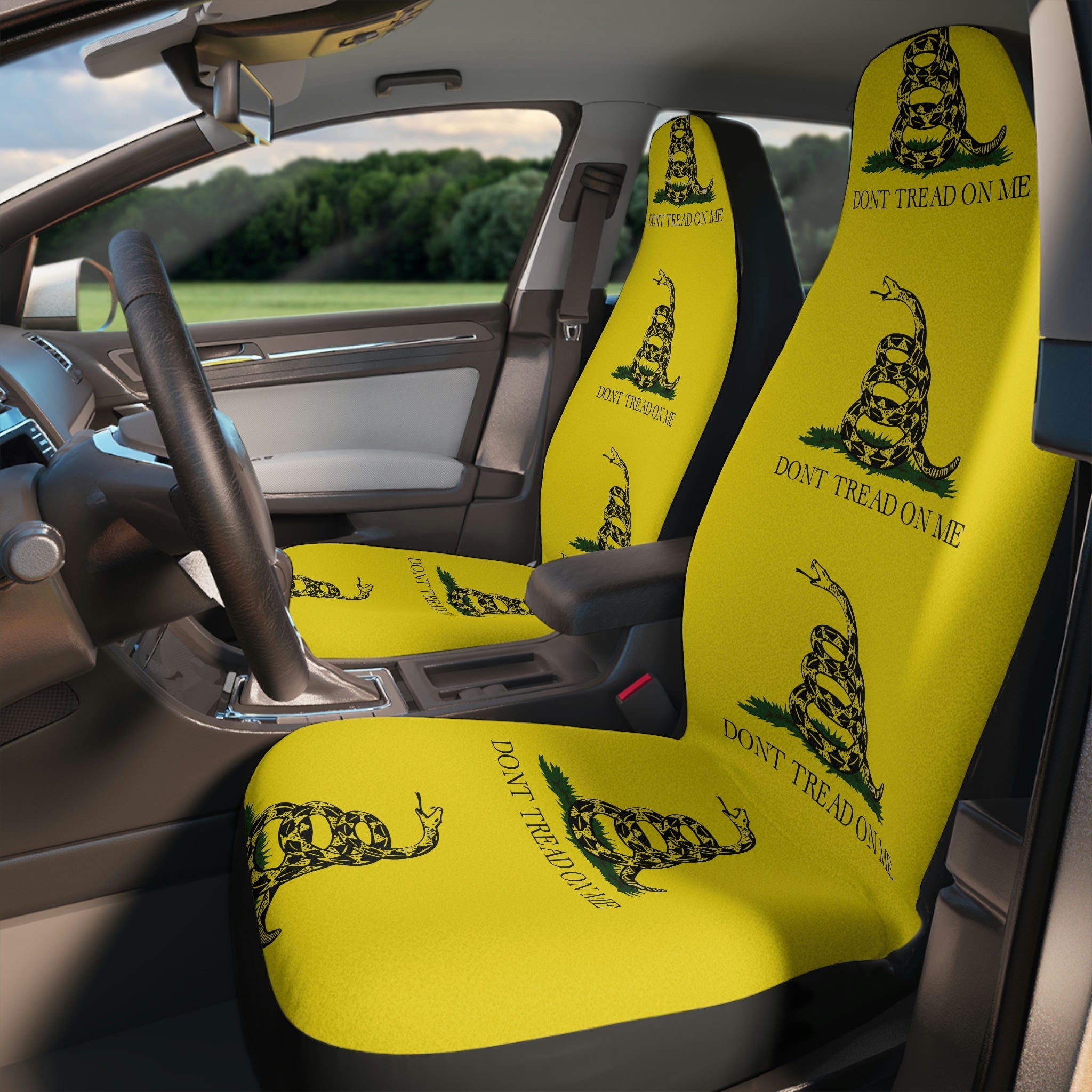 Gadsden &amp;quot;Don&amp;#39;t Tread on Me&amp;quot; Car Seat Covers