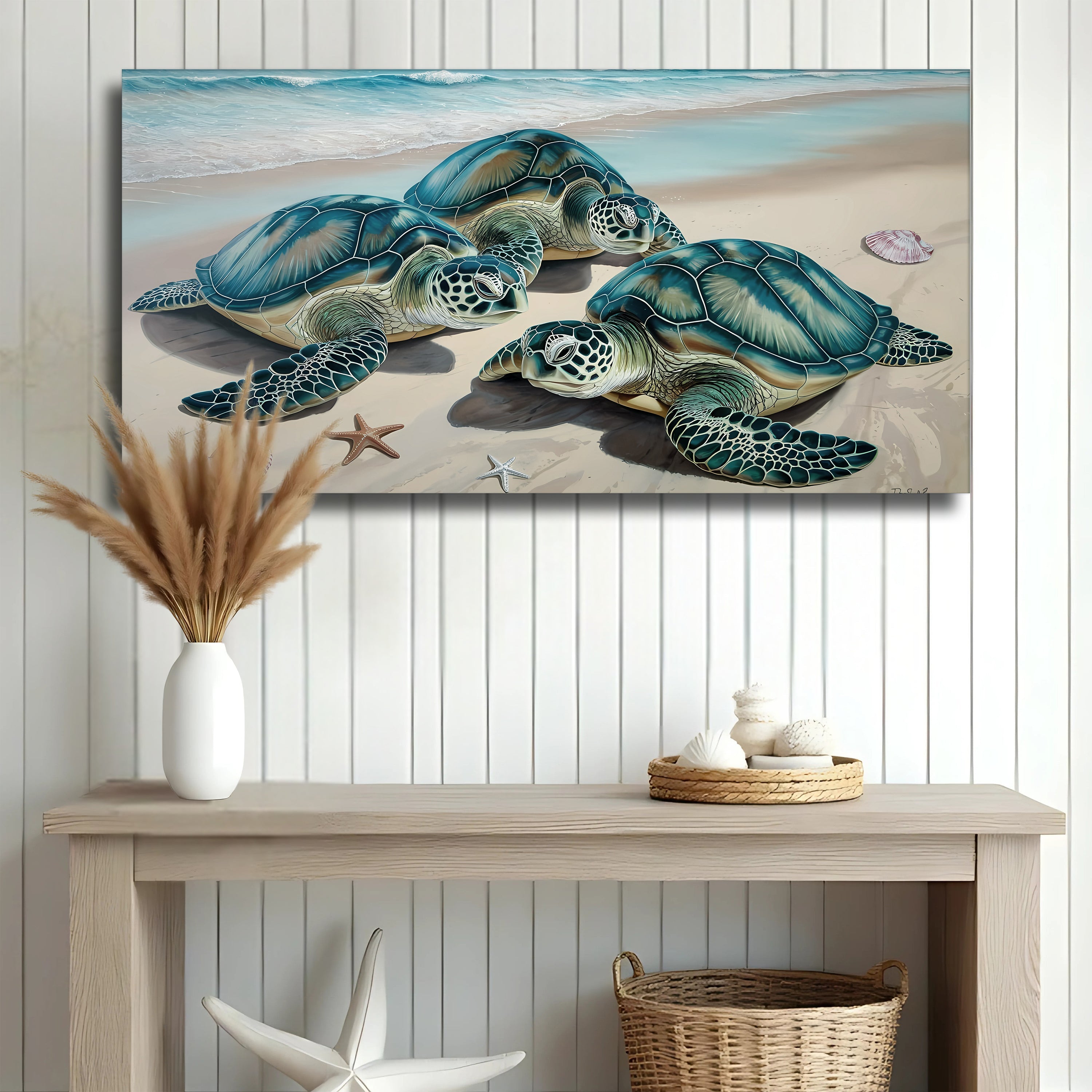 3D COASTAL WALL ART III