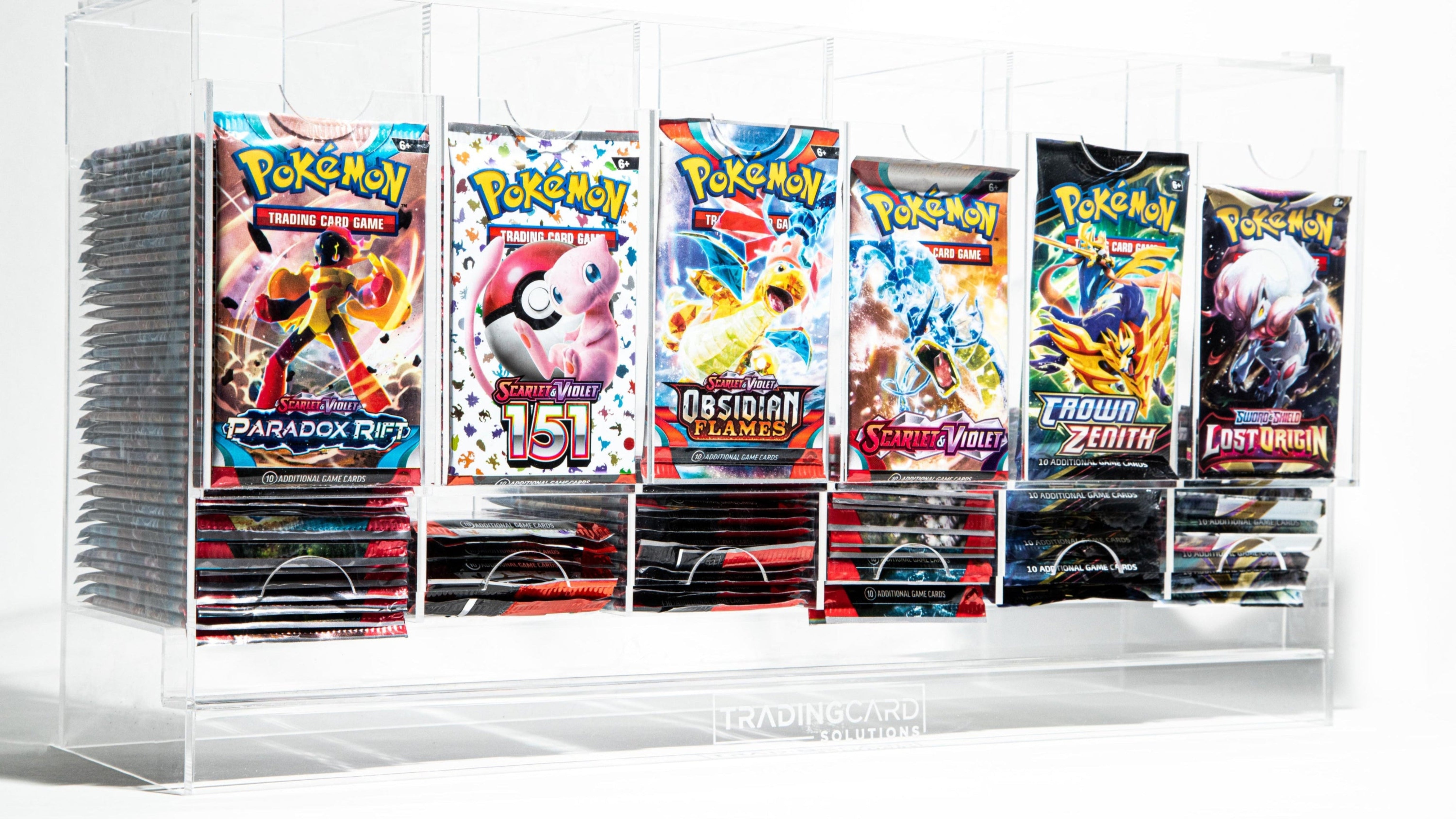Acrylic Booster Pack Dispenser