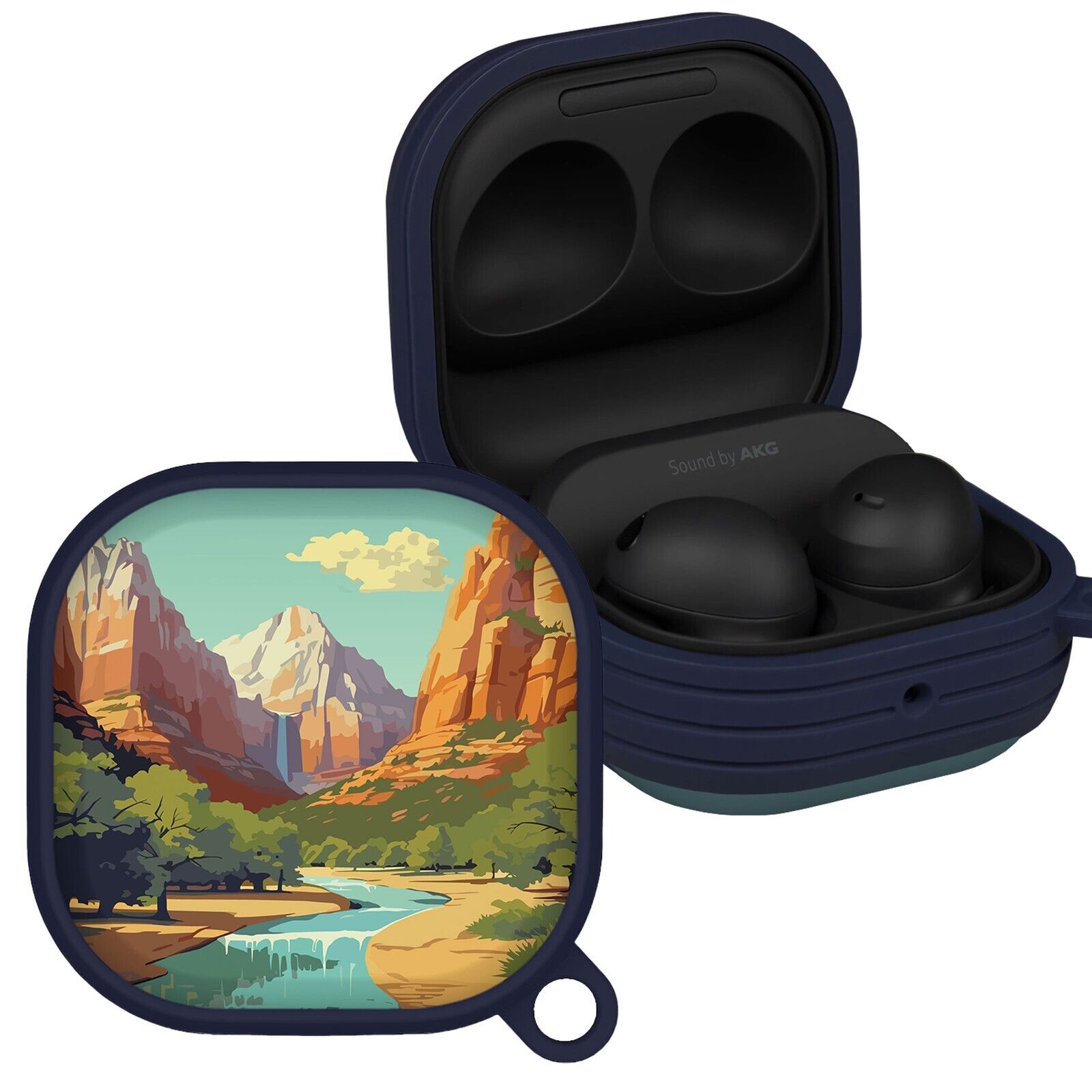 National Parks Zion HDX Samsung Galaxy Buds Pro &amp;amp; Buds Live Case Cover