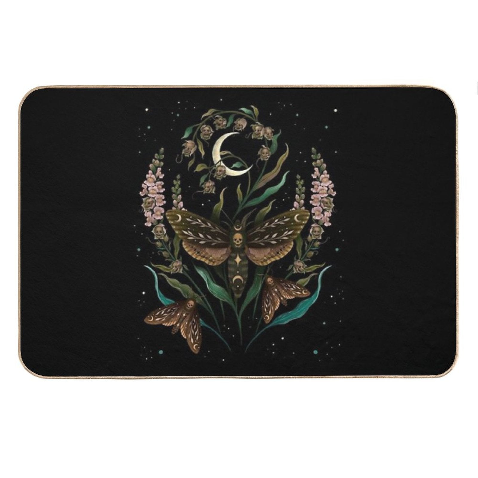 Death&amp;#39;s Head Bath Mat