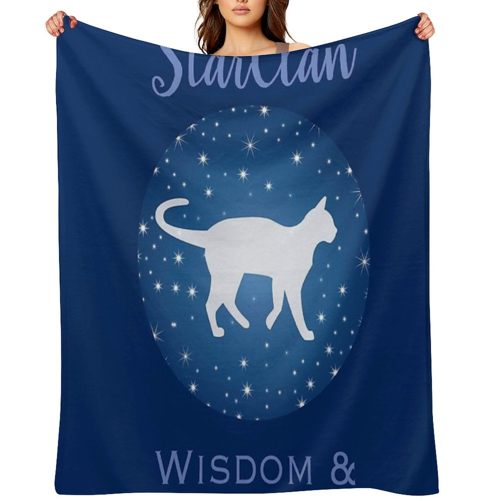 StarClan Dreams Throw Blanket