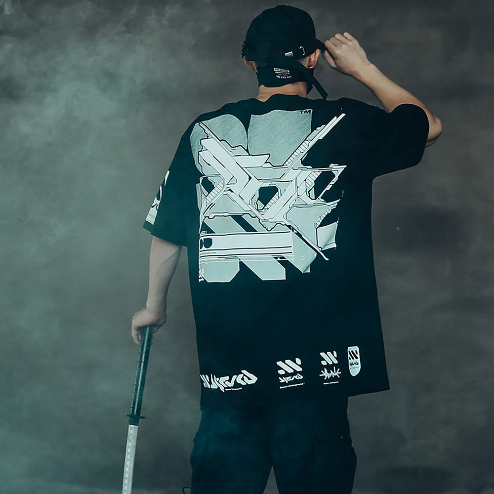 Sim9003 Double X Cyberpunk Tee