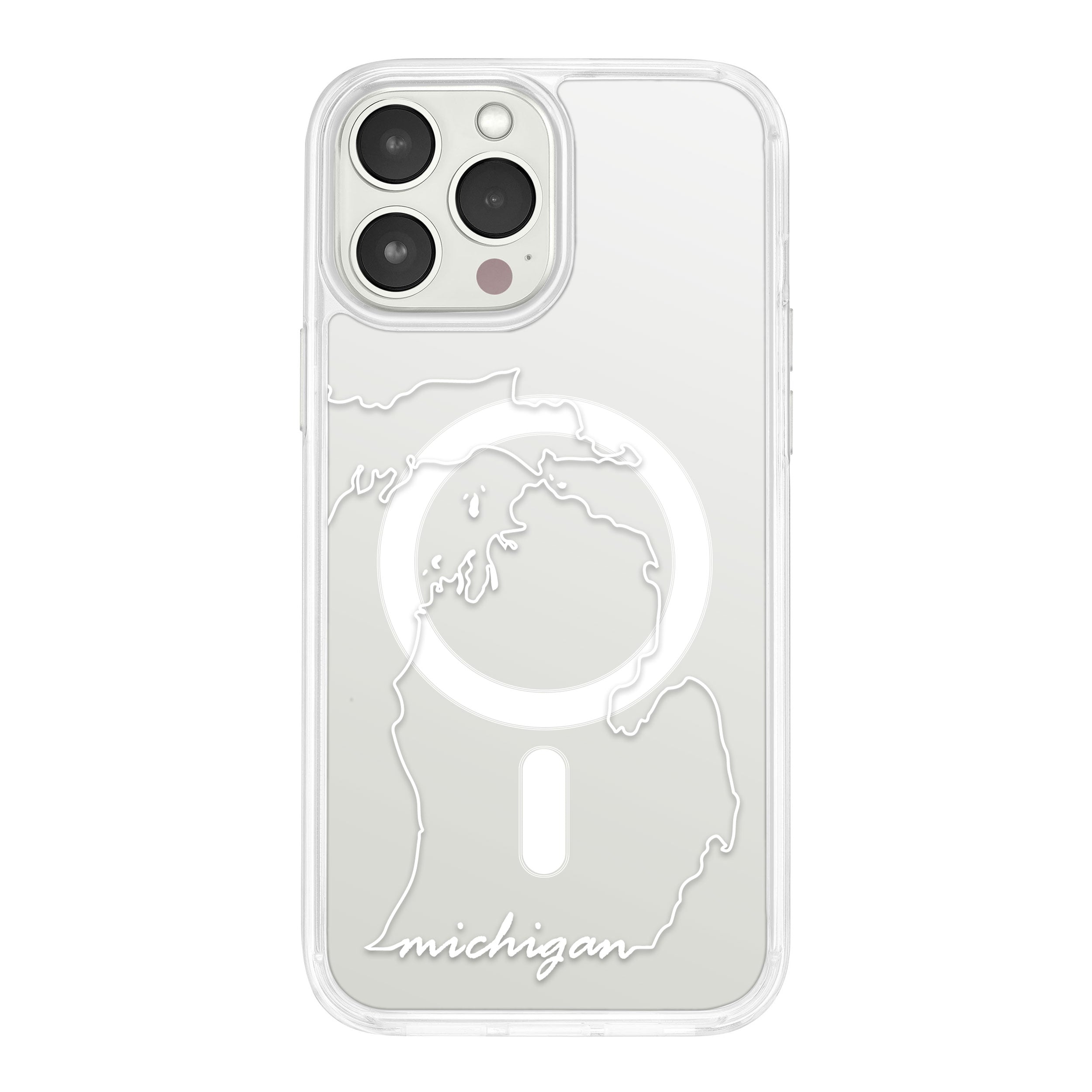 Michigan HD Apple iPhone 15 Series Mag-Safe Phone Case