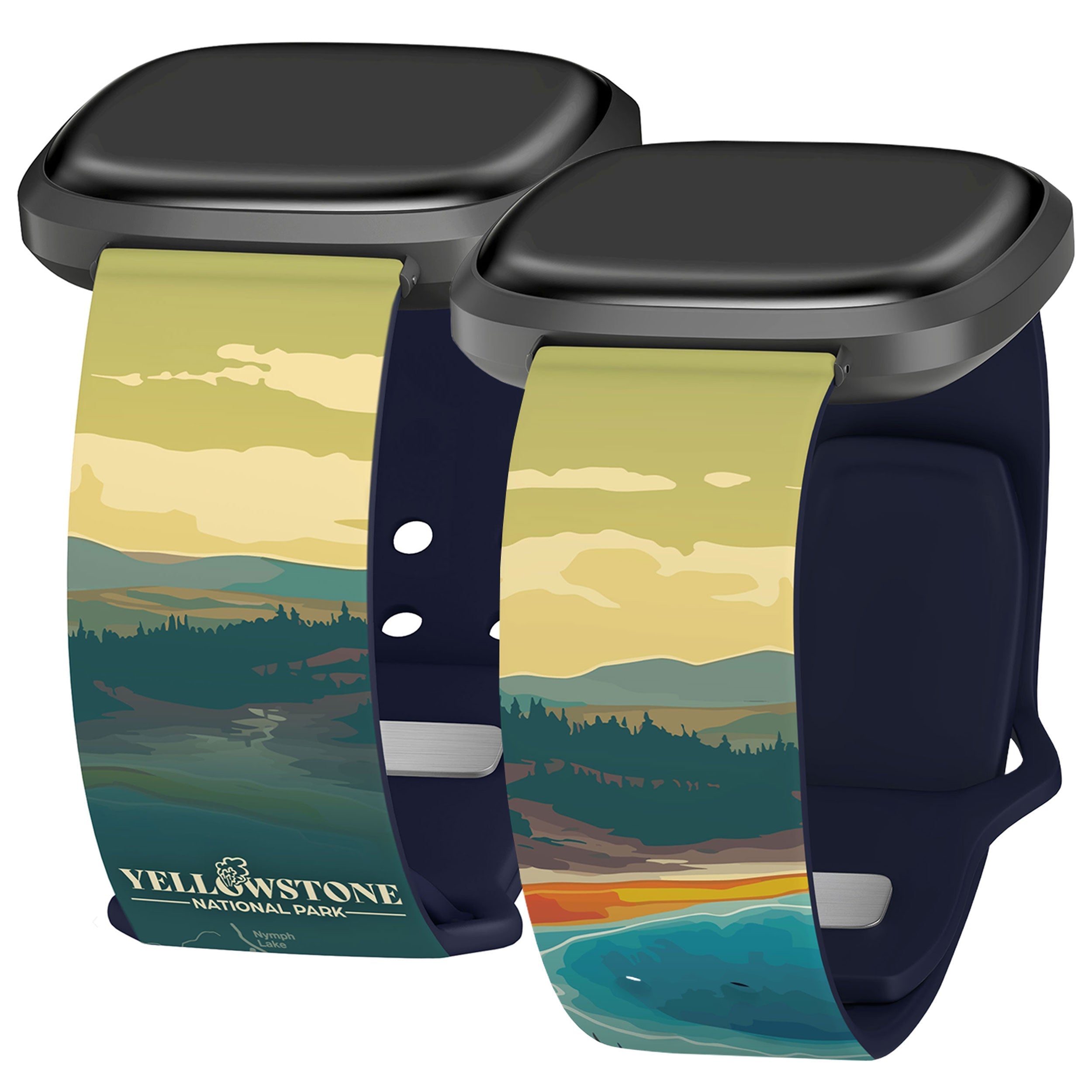 National Parks Yellowstone HD Fitbit Versa 3 &amp;amp; Sense 1 Watch Band