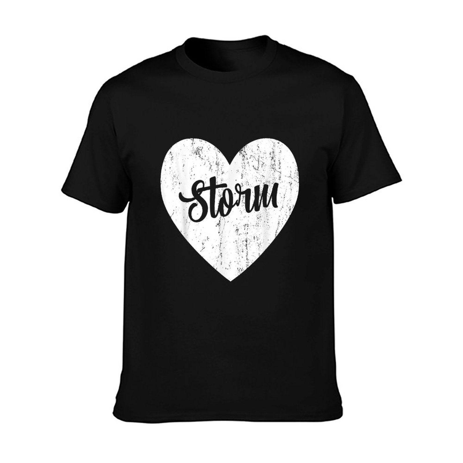 Storm School Sports Fan Team Spirit Mascot Heart Gift T-Shirt