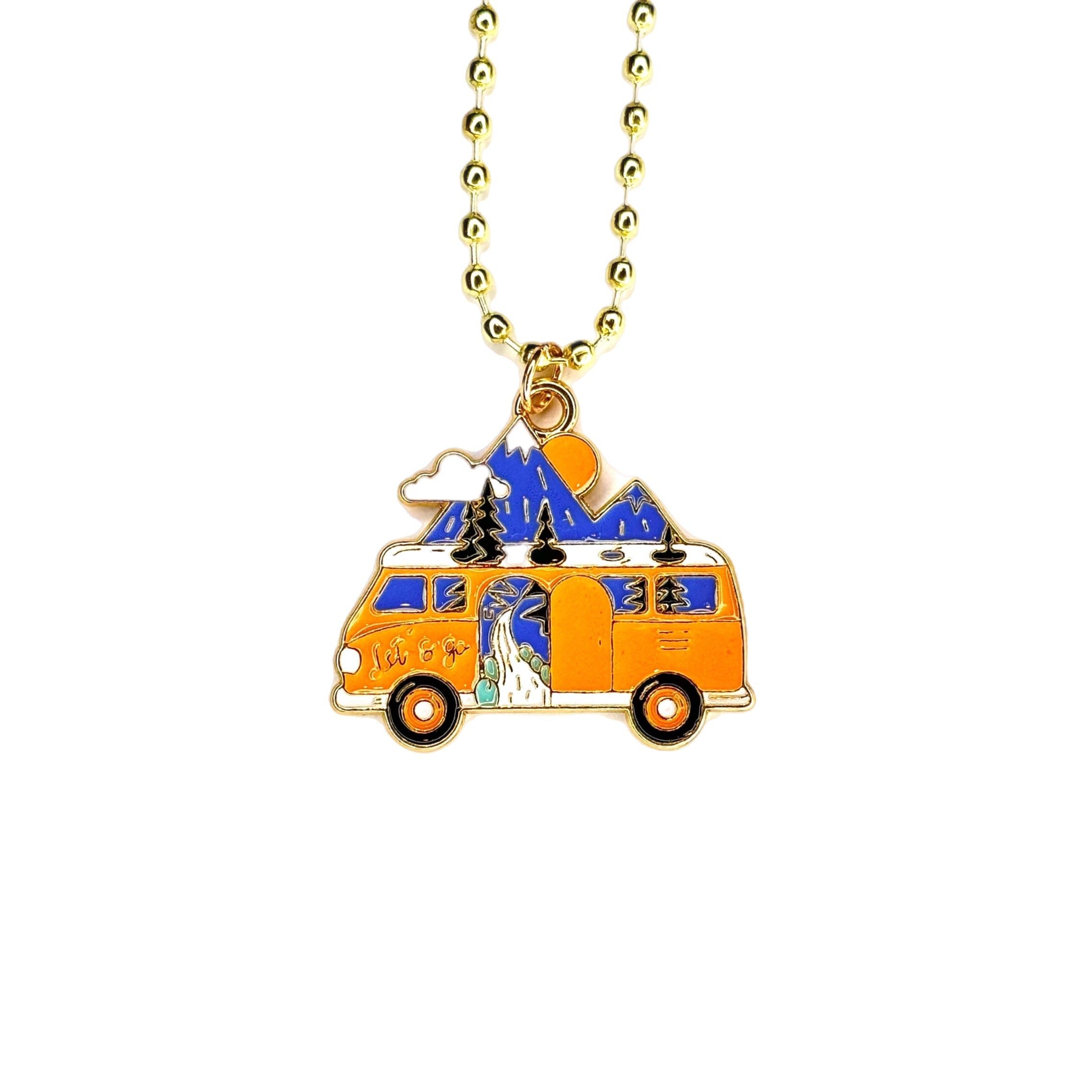 CAMPER VAN Charm - Tumbler Handle Charm