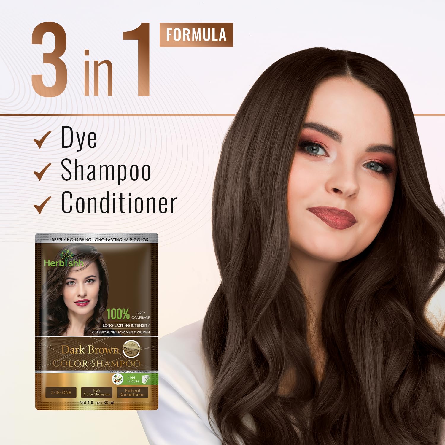 HERBISHH Deeply Nourishing Long Lasting Hair Color