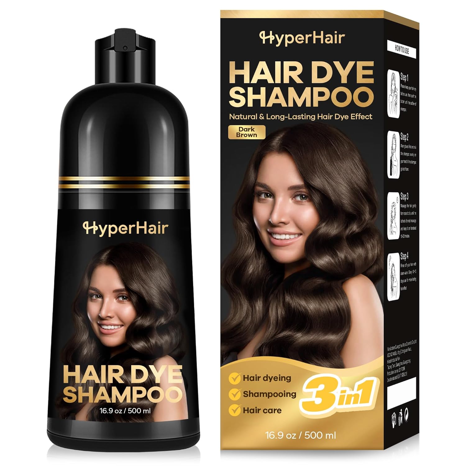 HYPERHAIR Hair Dye Shampoo